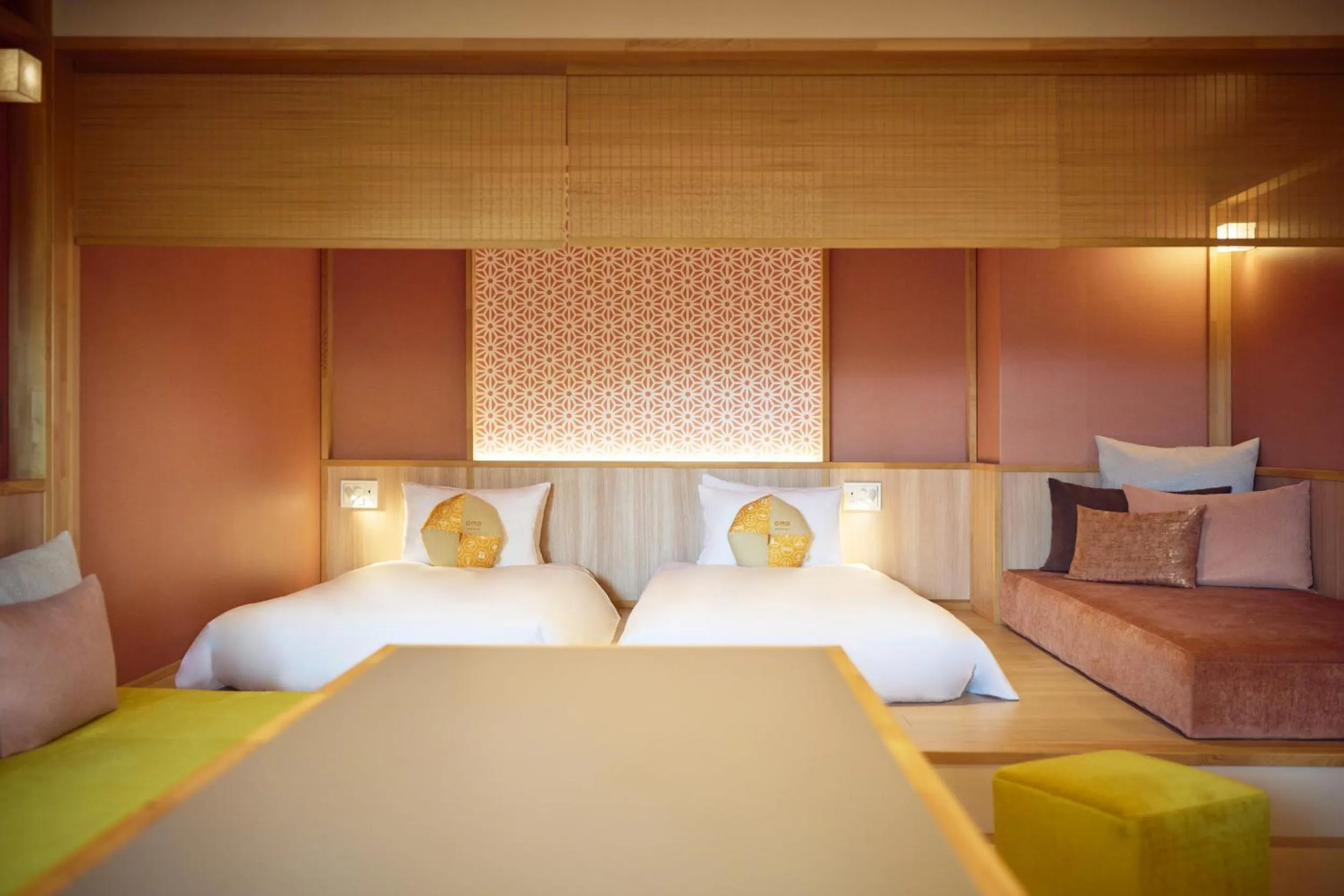 Bed in OMO5 Kyoto Gion by Hoshino Resorts