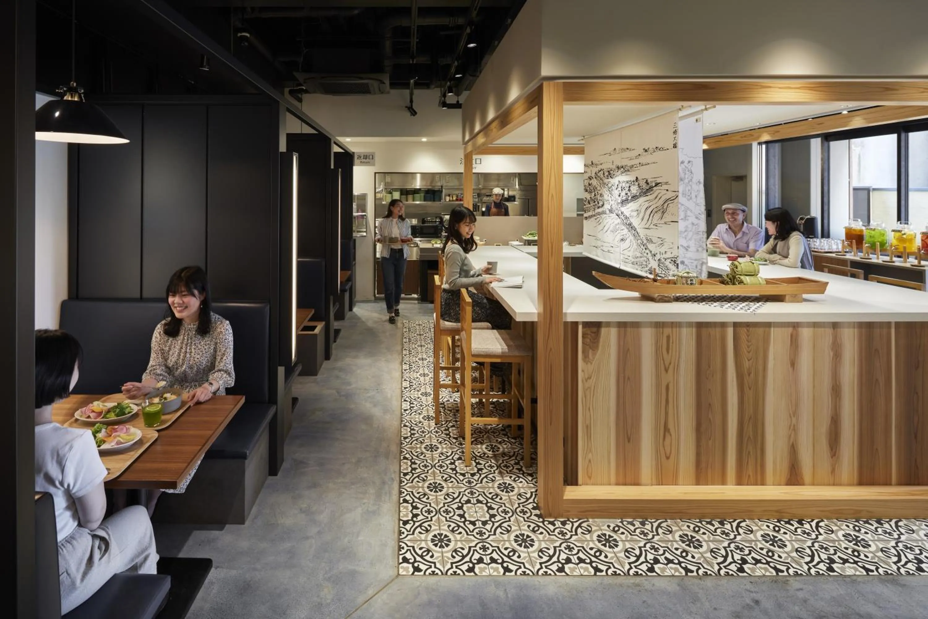 Restaurant/places to eat in OMO5 Kyoto Sanjo by Hoshino Resorts