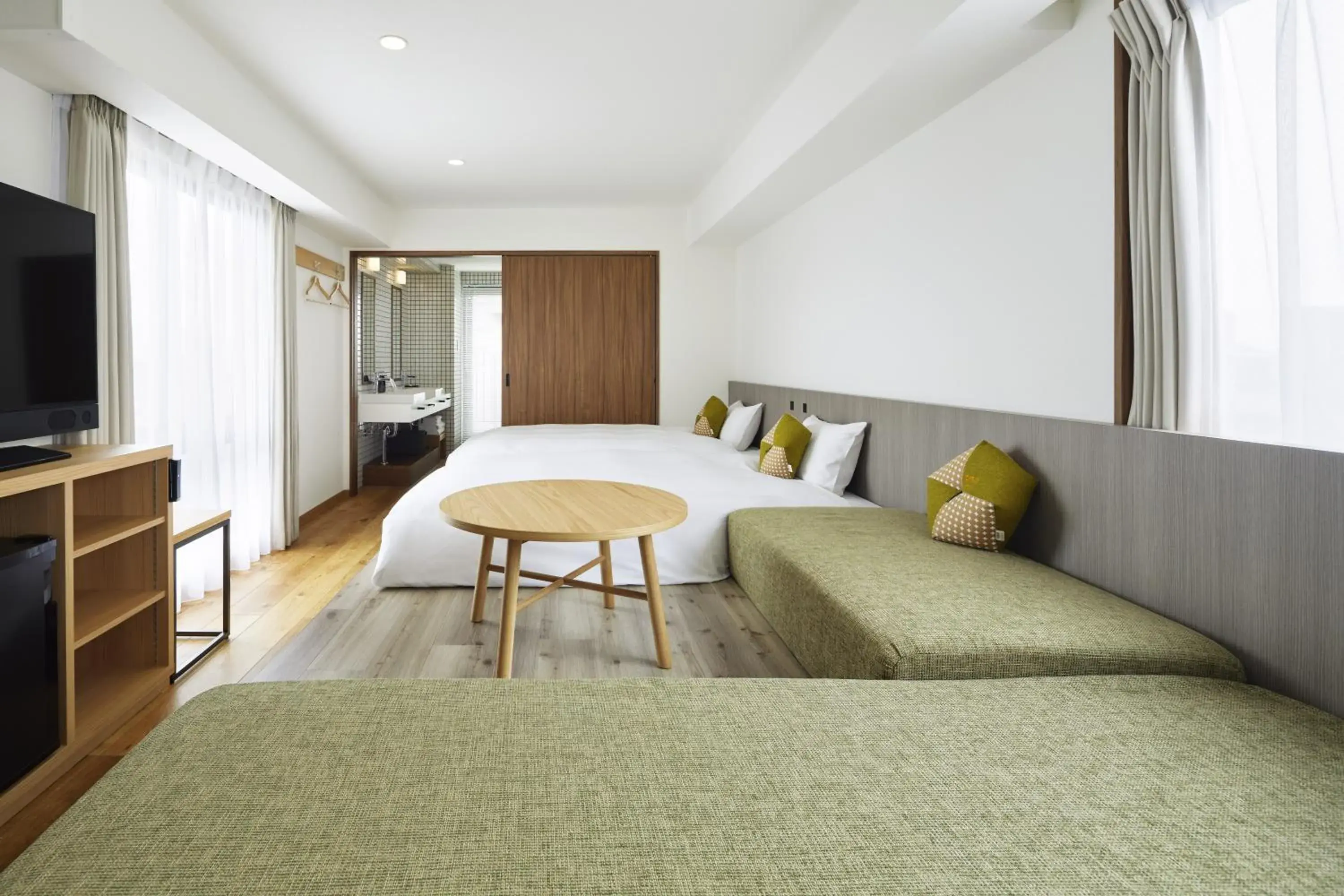 Bed in OMO5 Kyoto Sanjo by Hoshino Resorts Bed in OMO5 Kyoto Sanjo by Hoshino Resorts