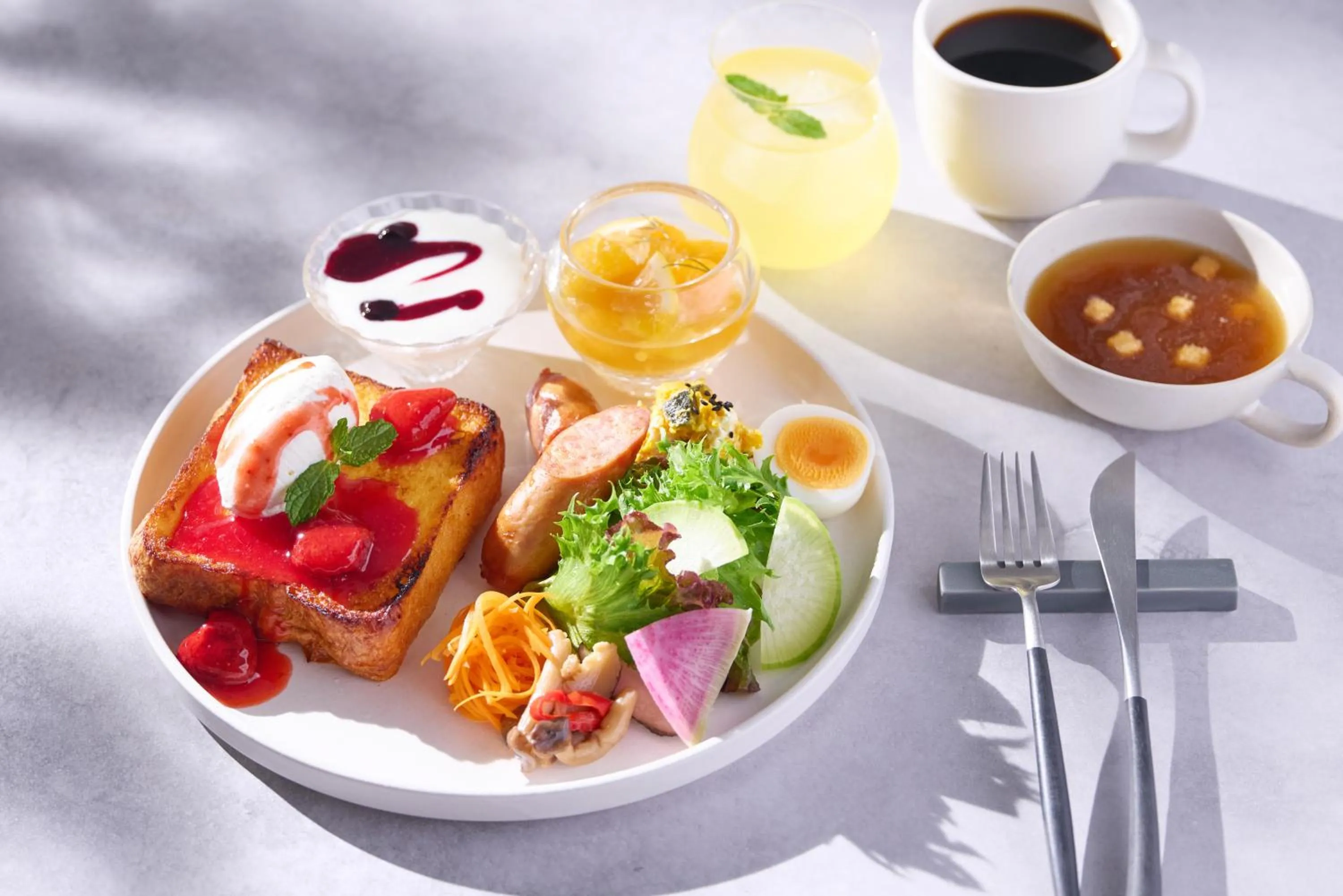 Breakfast in OMO5 Kyoto Sanjo by Hoshino Resorts