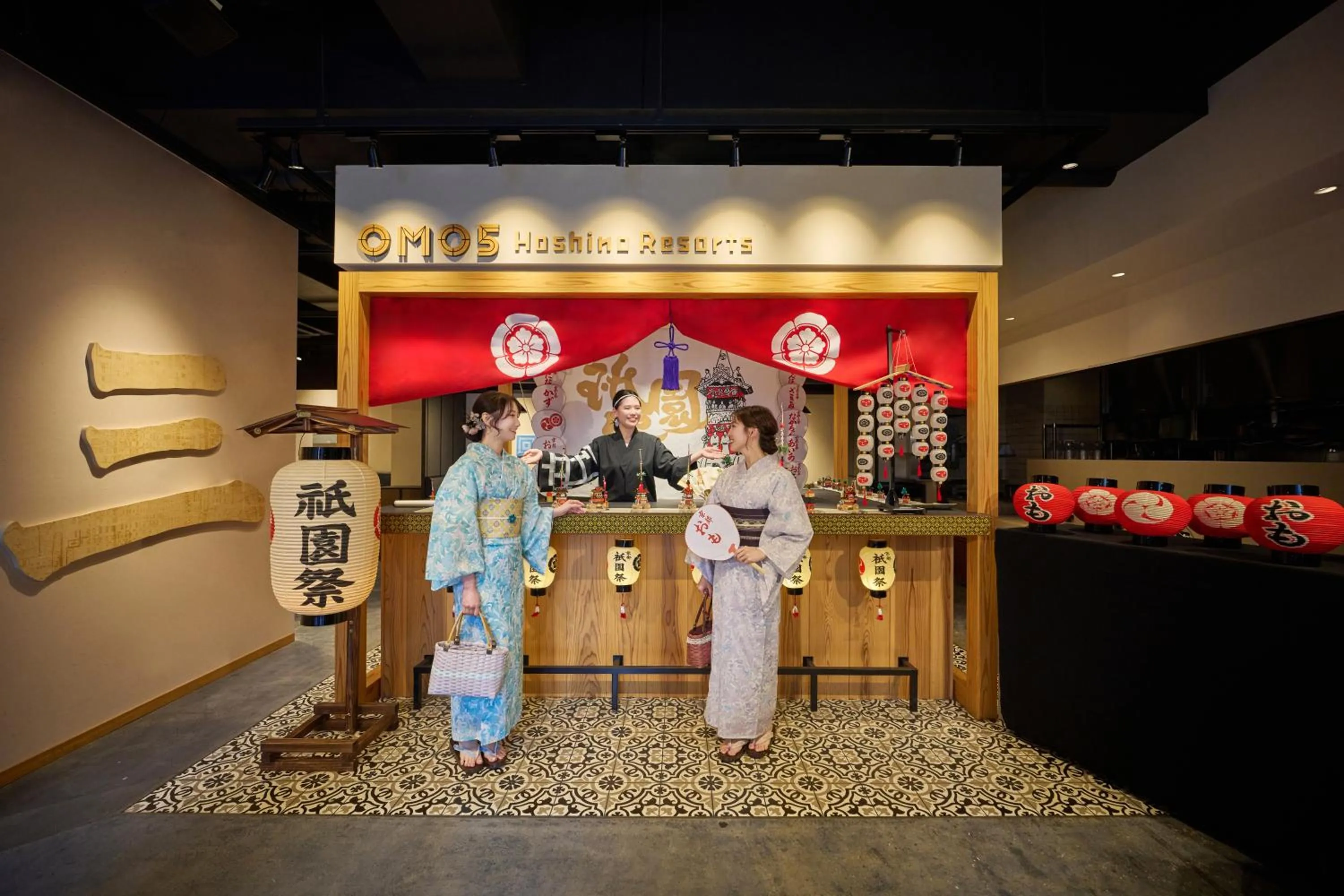 Area and facilities in OMO5 Kyoto Sanjo by Hoshino Resorts