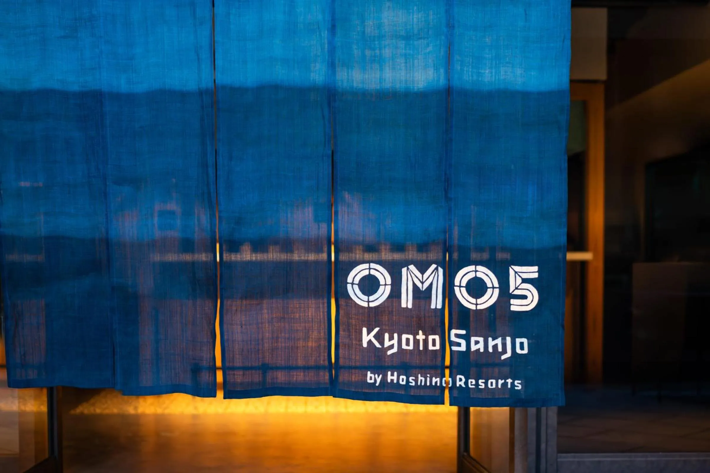 Property building in OMO5 Kyoto Sanjo by Hoshino Resorts
