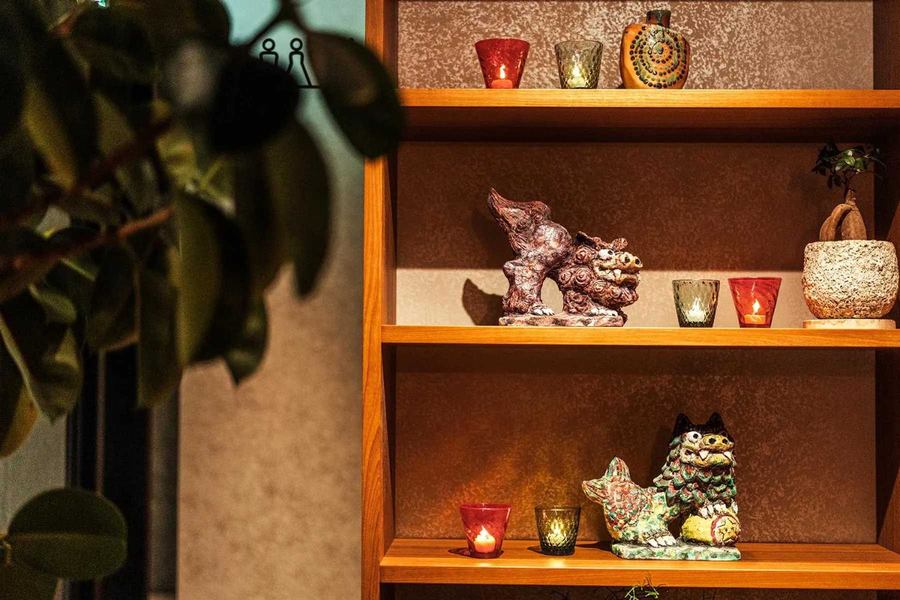 Communal lounge/ TV room in OMO5 Okinawa Naha by Hoshino Resorts