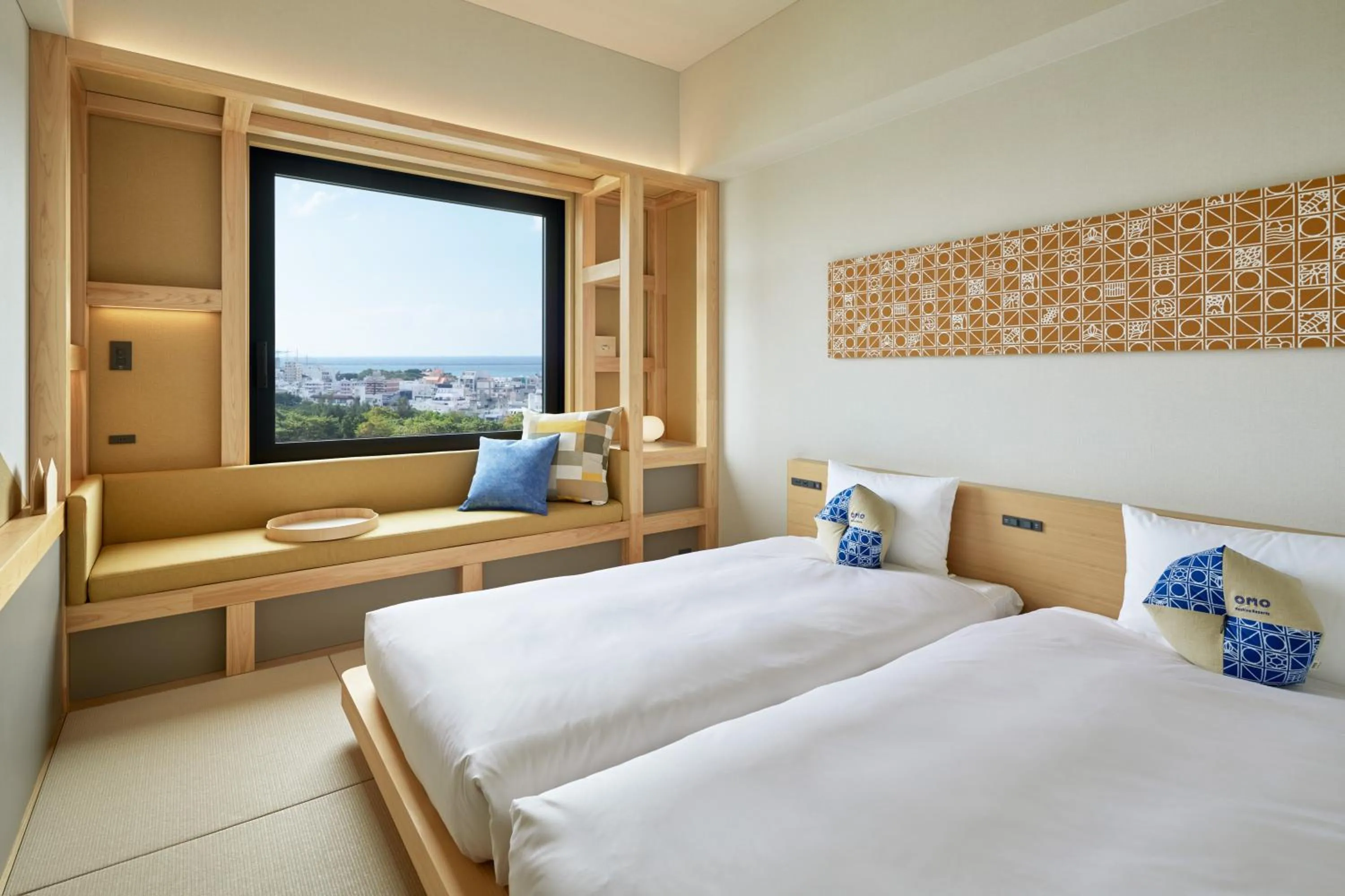 Photo of the whole room, Bed in OMO5 Okinawa Naha by Hoshino Resorts