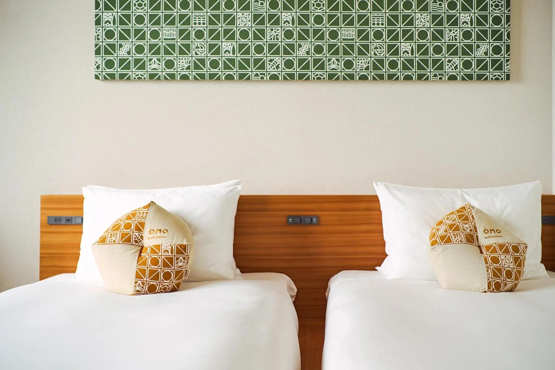 Bed in OMO5 Okinawa Naha by Hoshino Resorts