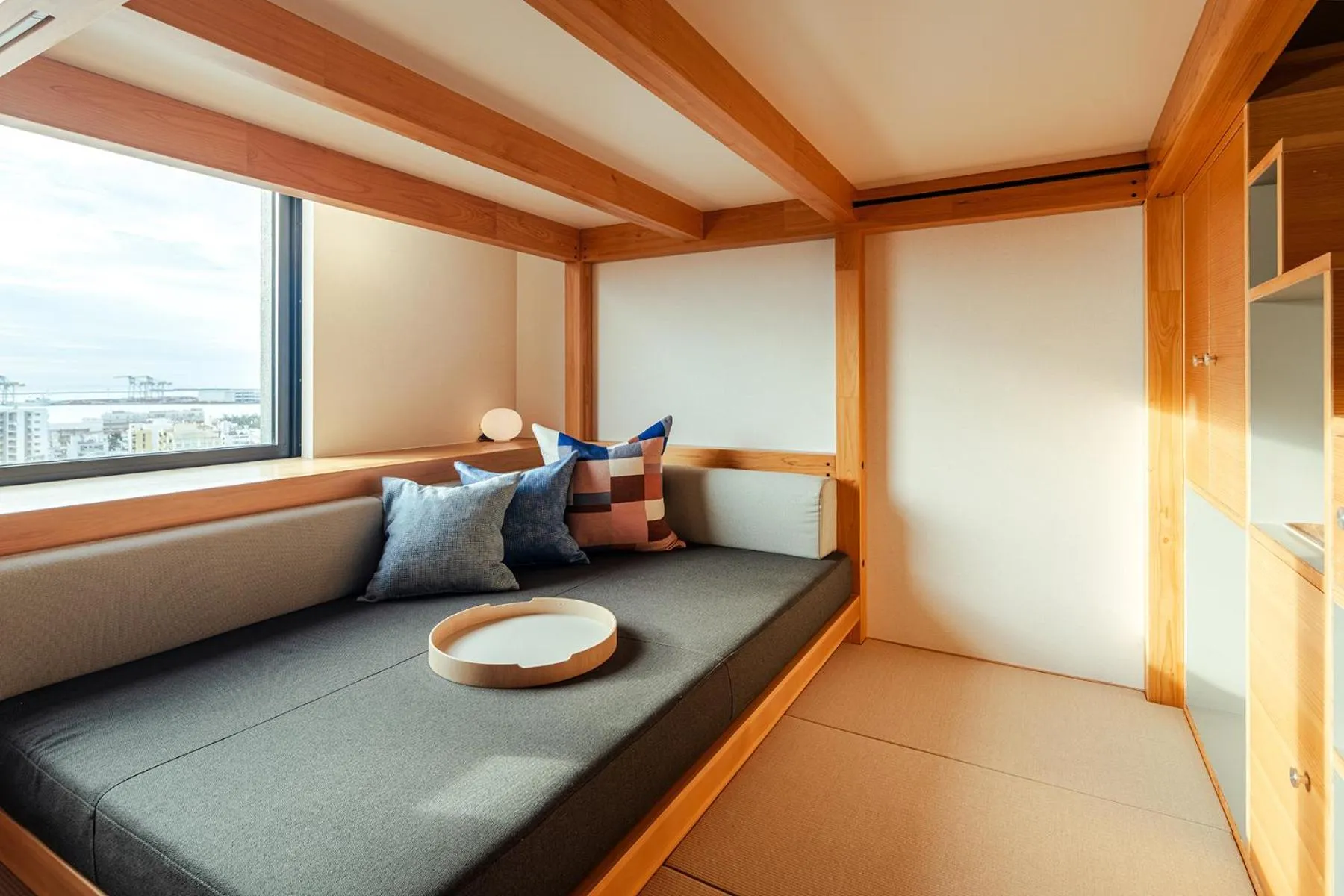 Bed in OMO5 Okinawa Naha by Hoshino Resorts