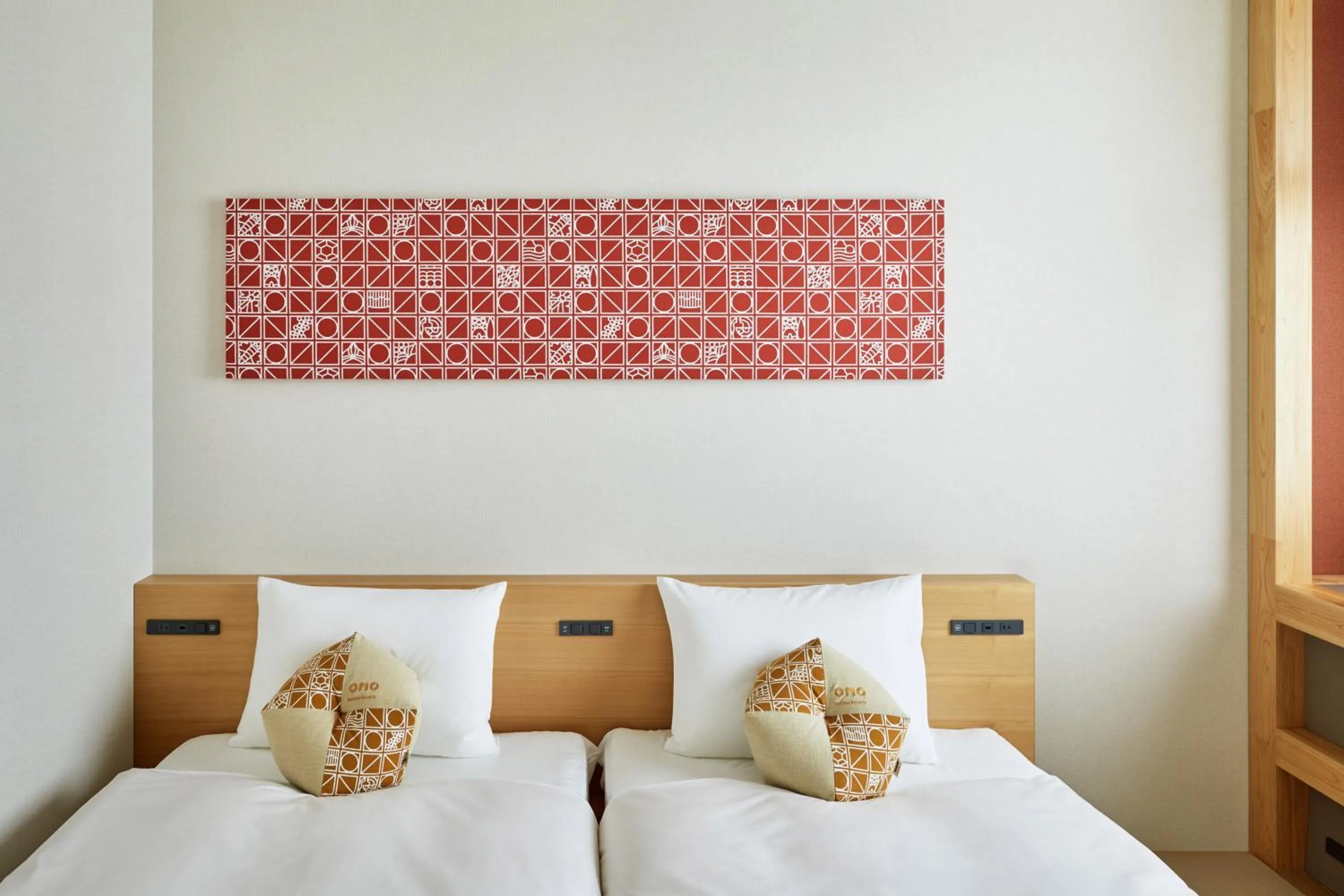 Bed in OMO5 Okinawa Naha by Hoshino Resorts