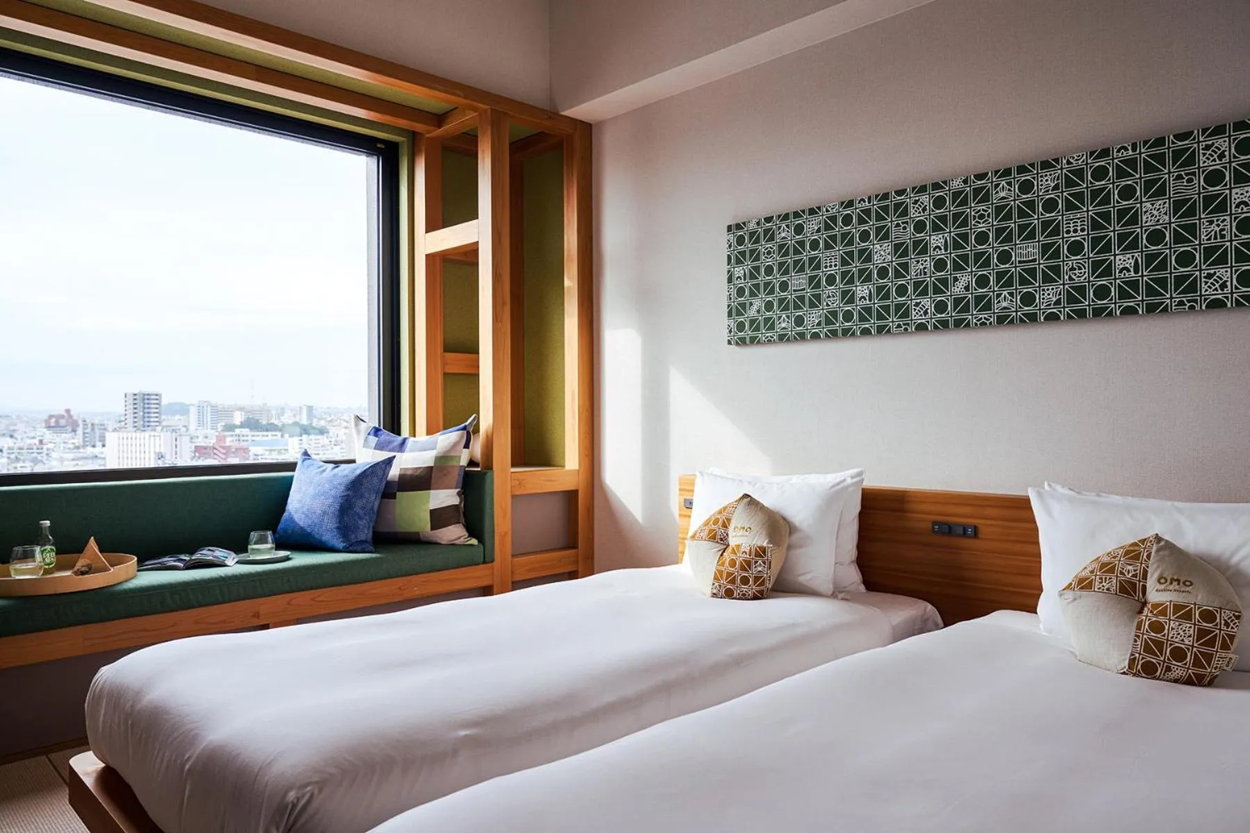 Bed in OMO5 Okinawa Naha by Hoshino Resorts