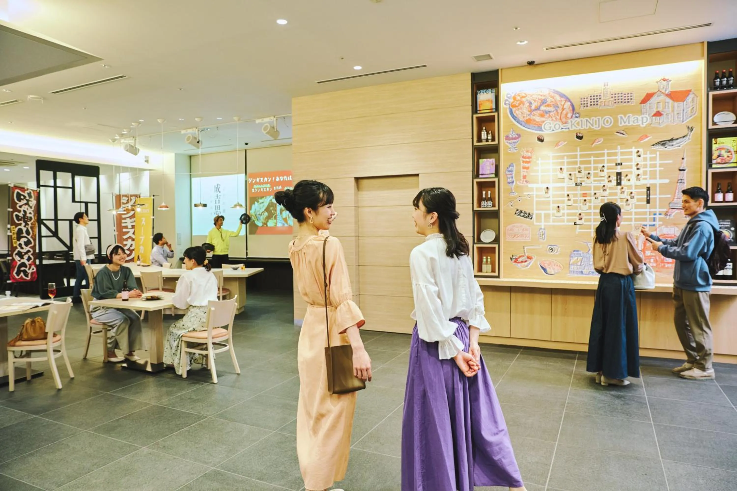 Lobby or reception in OMO3 Sapporo Susukino by Hoshino Resorts