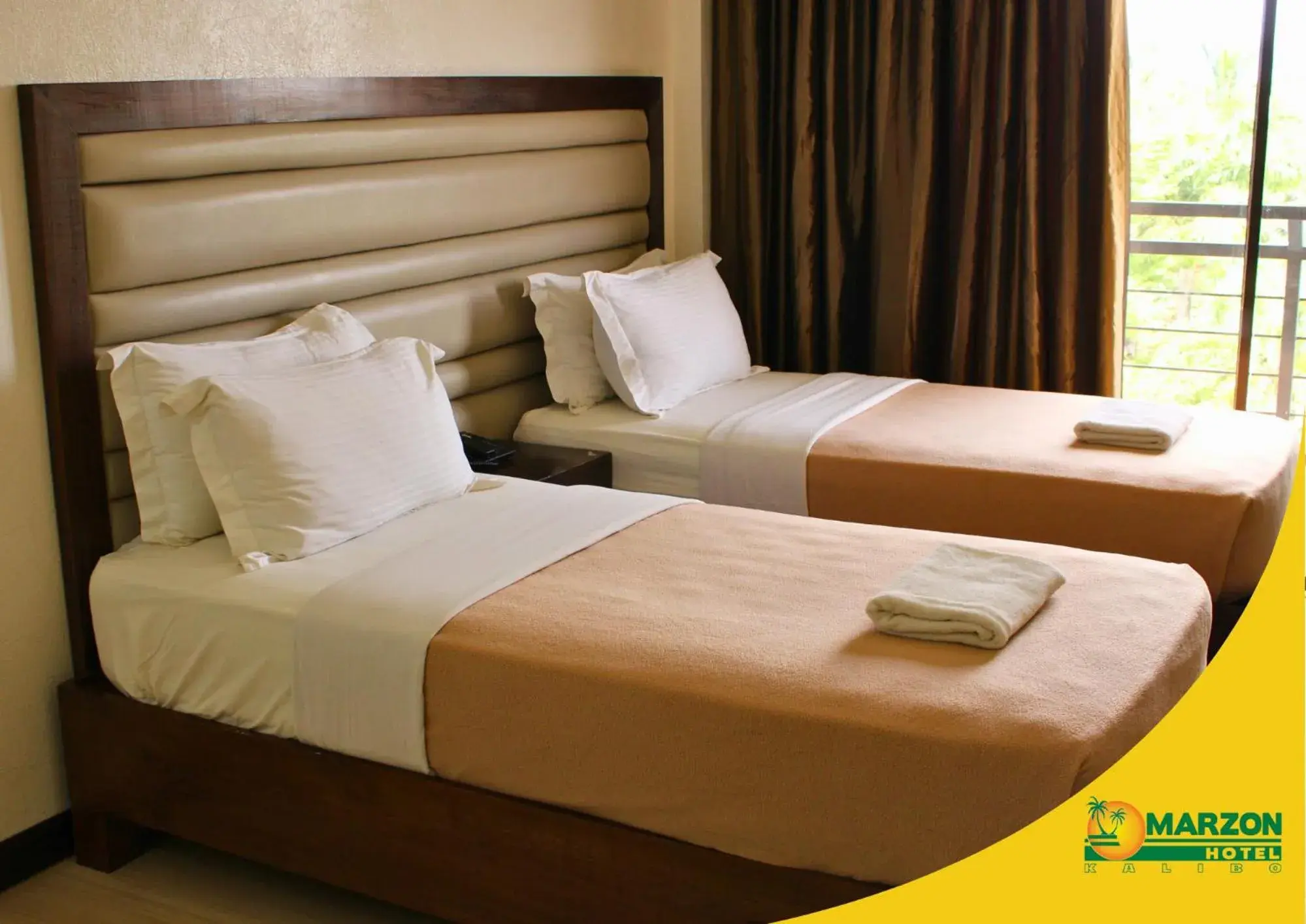 Standard Twin Room in MARZON HOTEL KALIBO Standard Twin Room in MARZON HOTEL KALIBO