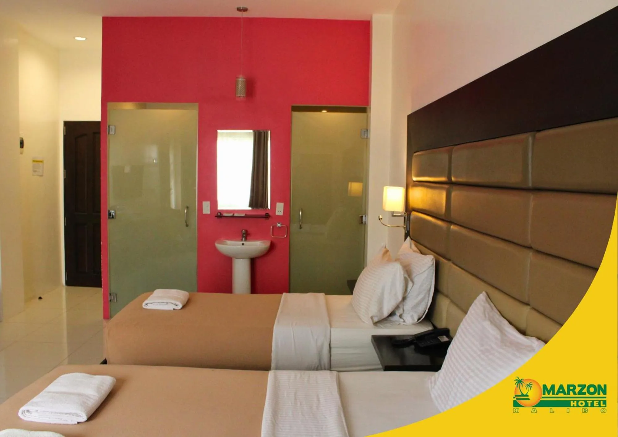 Bed in MARZON HOTEL KALIBO