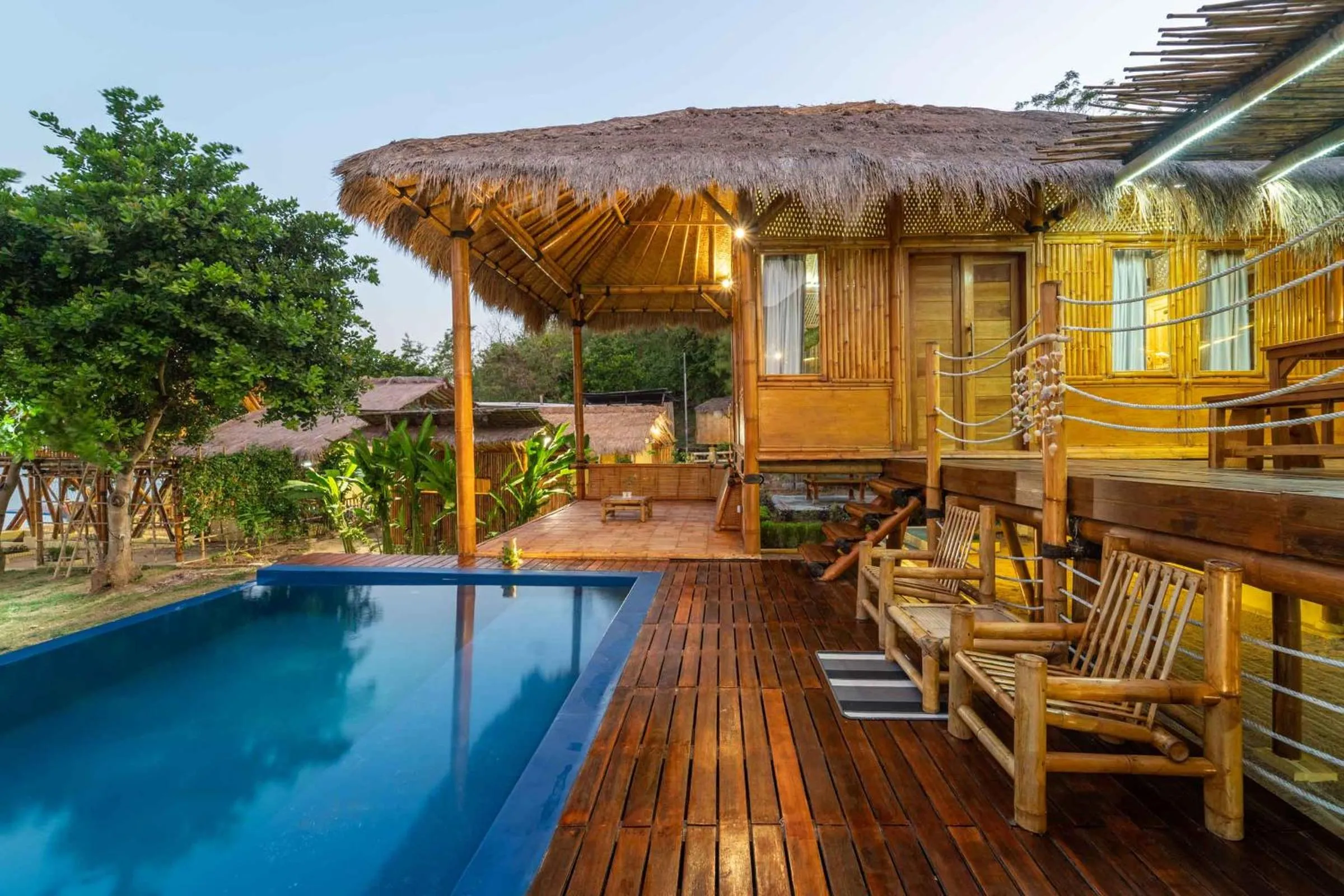 Swimming pool in Catappa Village Lombok