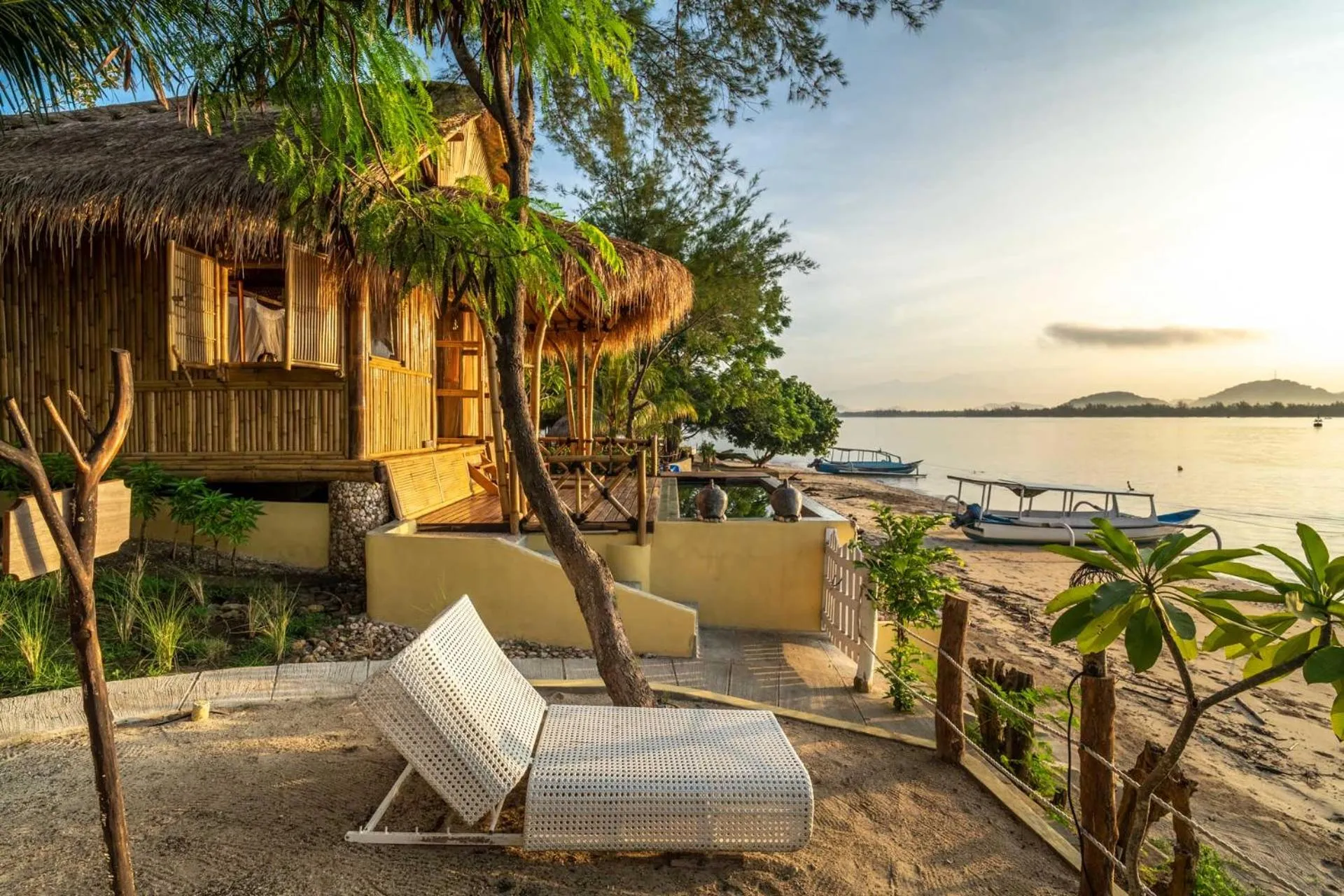 Property building in Catappa Village Lombok