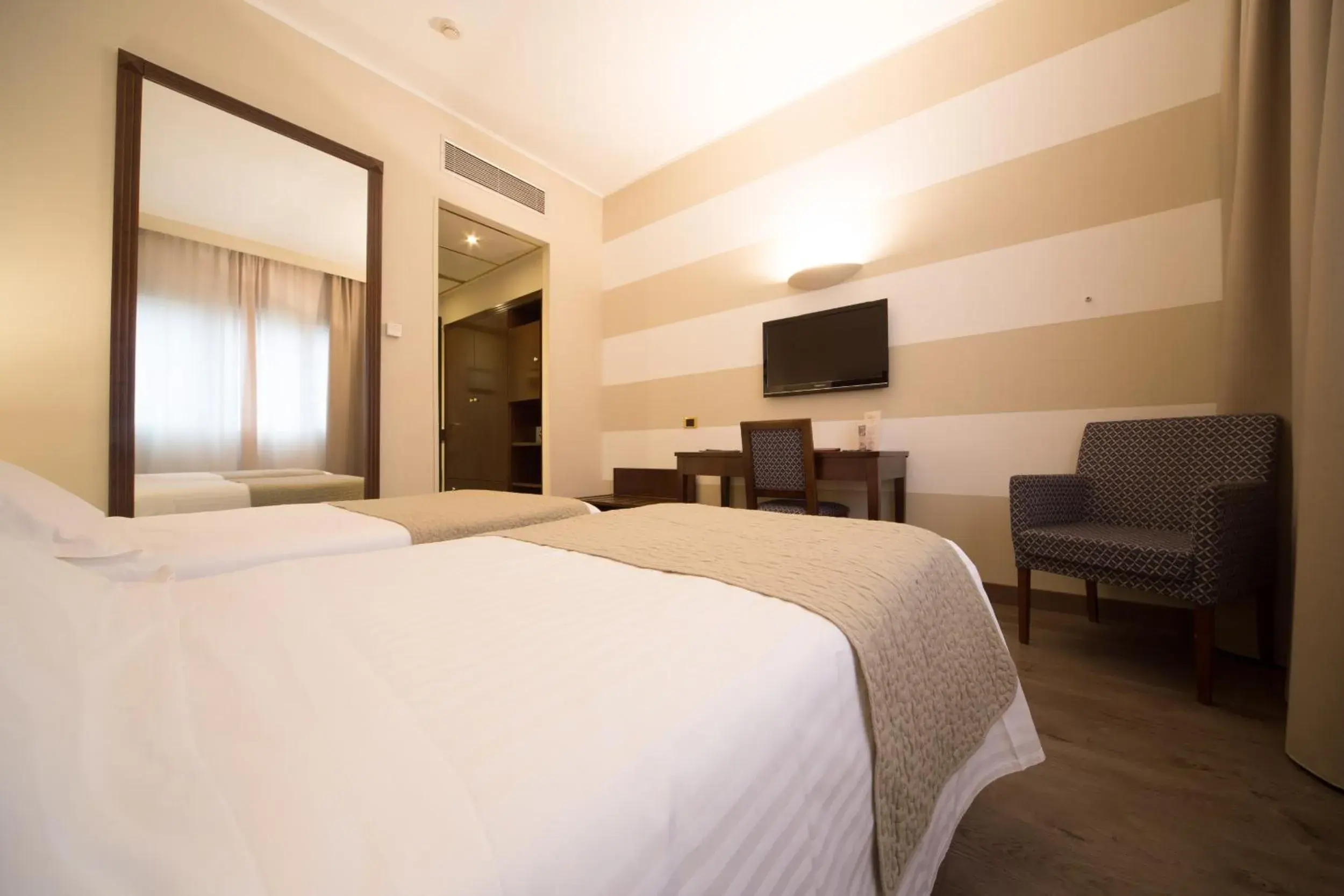 Twin Room in Hotel Motel Ascot Twin Room in Hotel Motel Ascot