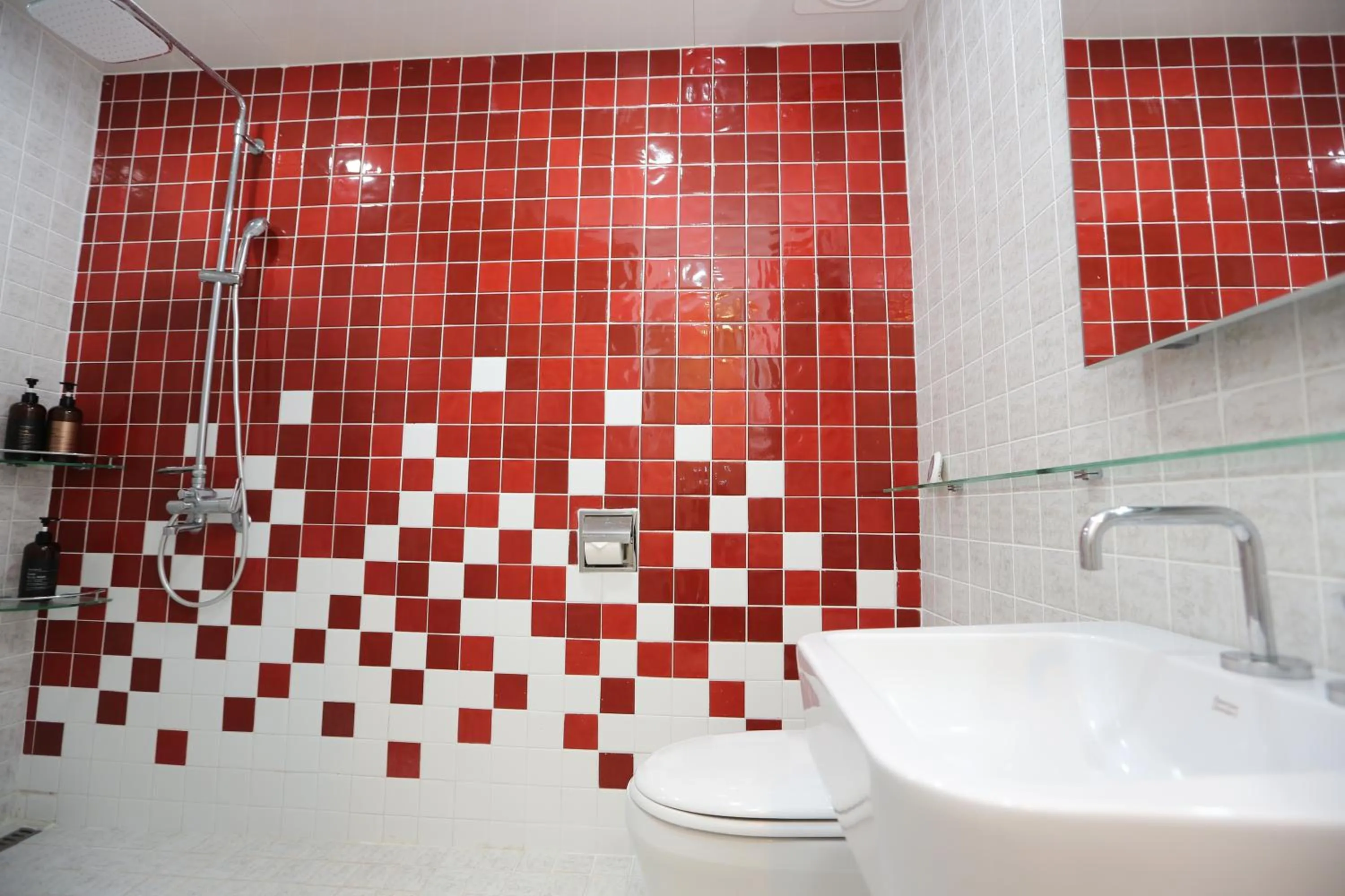 Toilet in Hamdeok Beach Stay Jeju