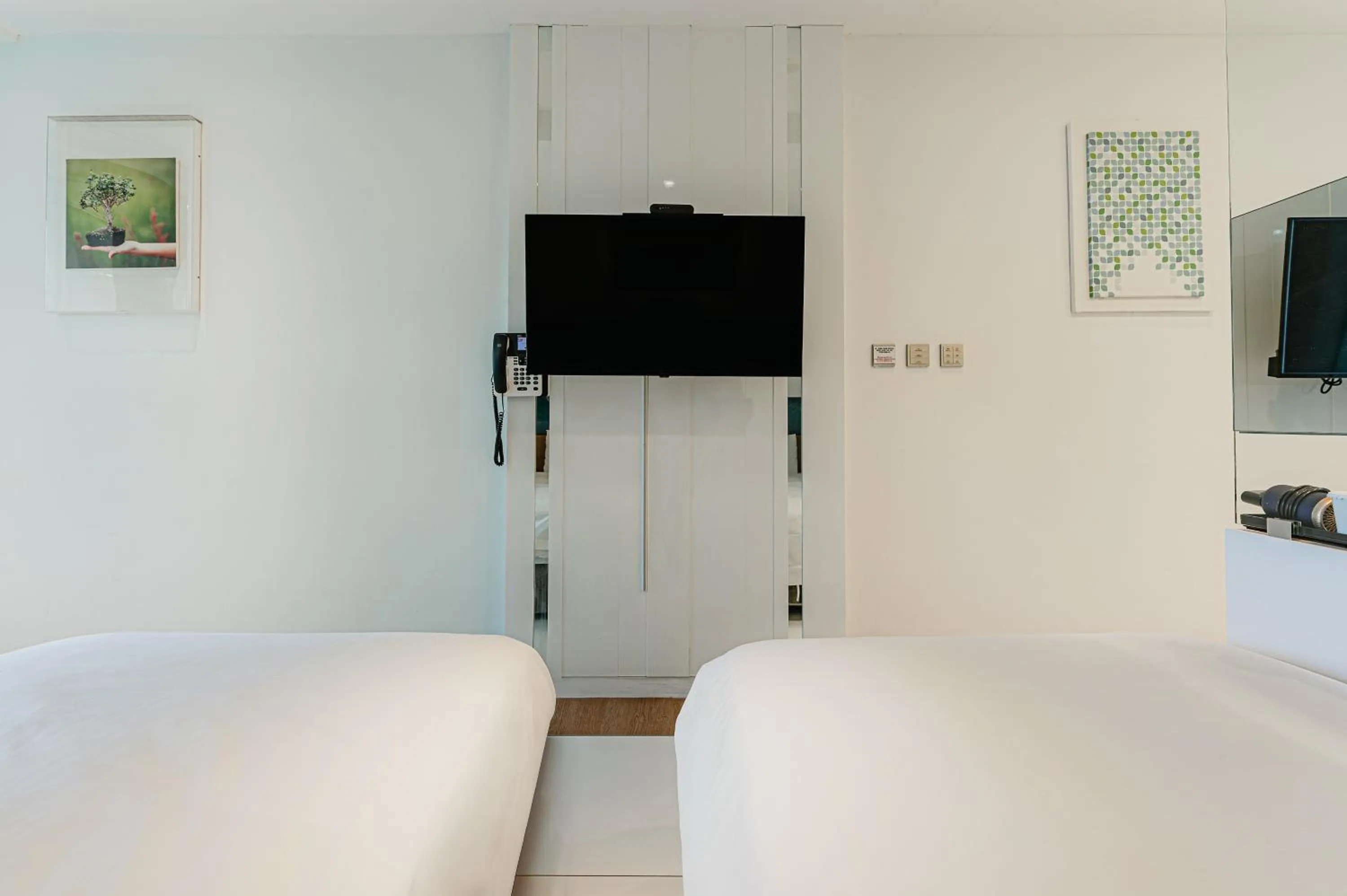 Bed in Hamdeok Beach Stay Jeju