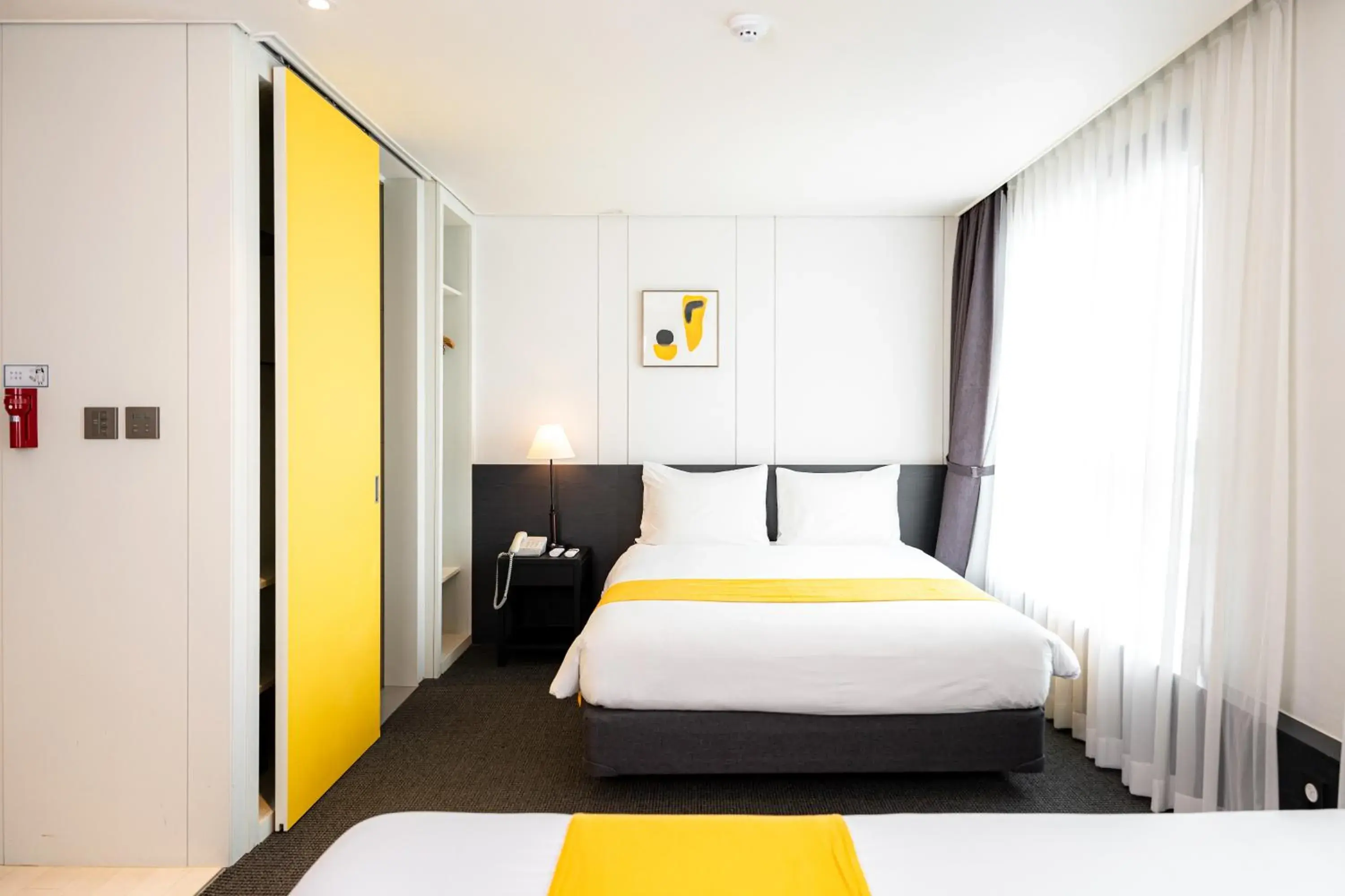 Bed in Seogwipo Hills Hotel Bed in Seogwipo Hills Hotel