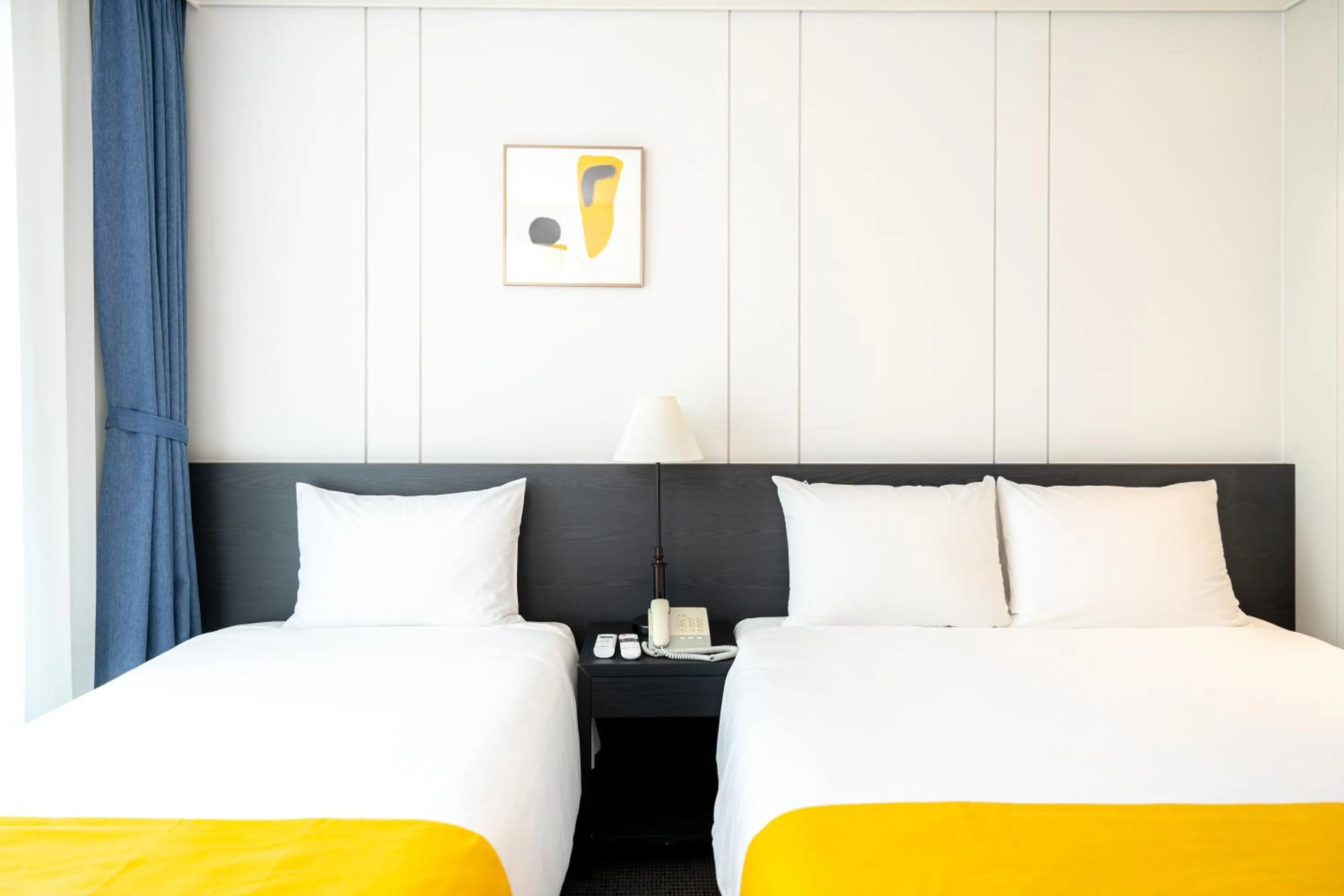 Bed in Seogwipo Hills Hotel