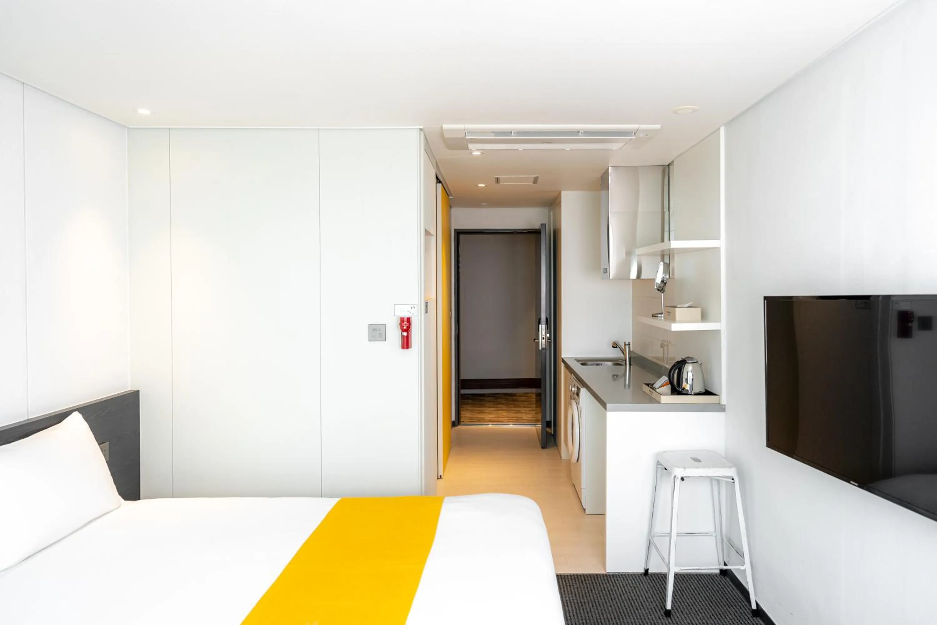 Bed in Seogwipo Hills Hotel