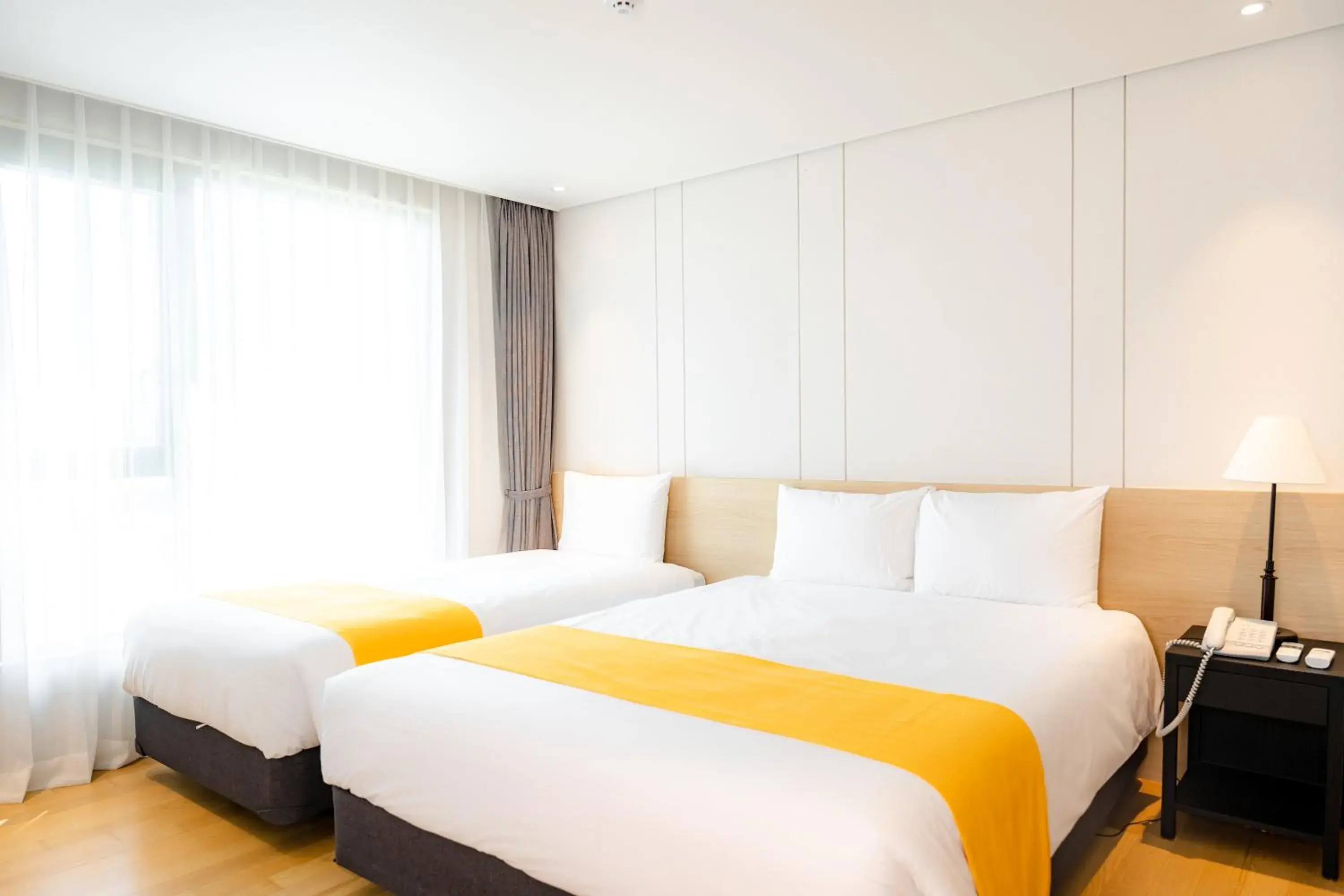 Bed in Seogwipo Hills Hotel Bed in Seogwipo Hills Hotel