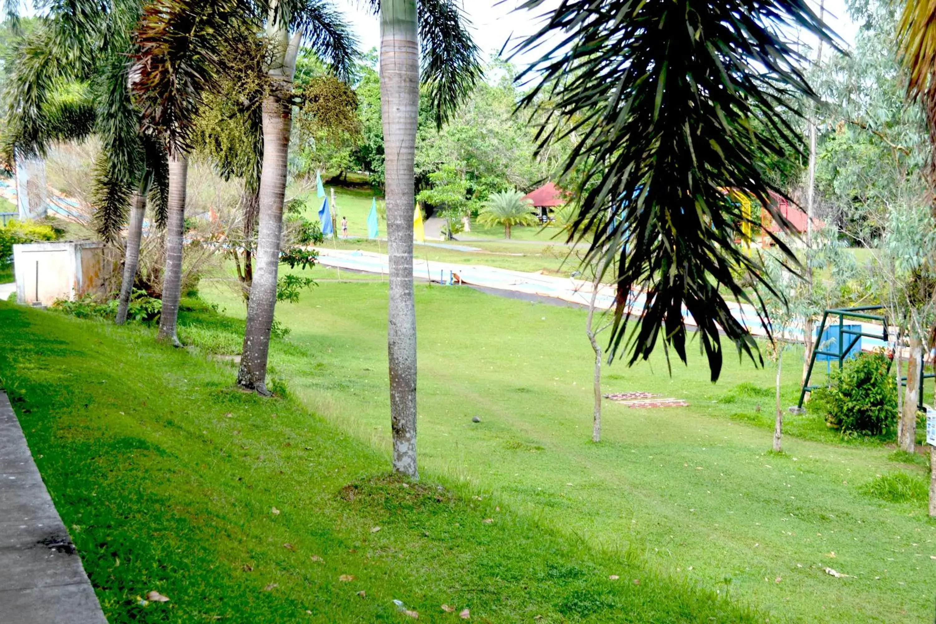 Garden view in Caliraya Resort Club Garden view in Caliraya Resort Club
