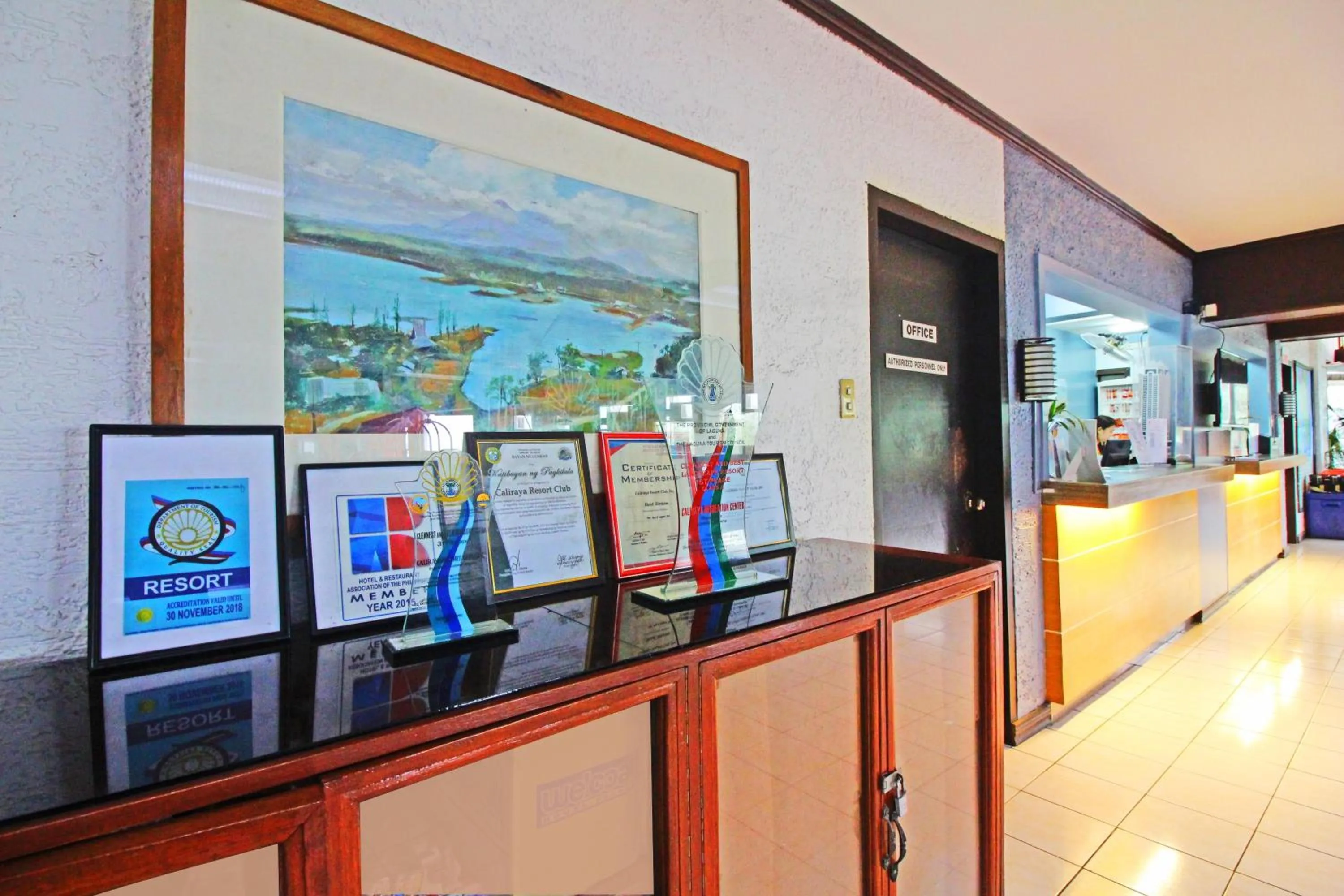 Certificate/Award in Caliraya Resort Club