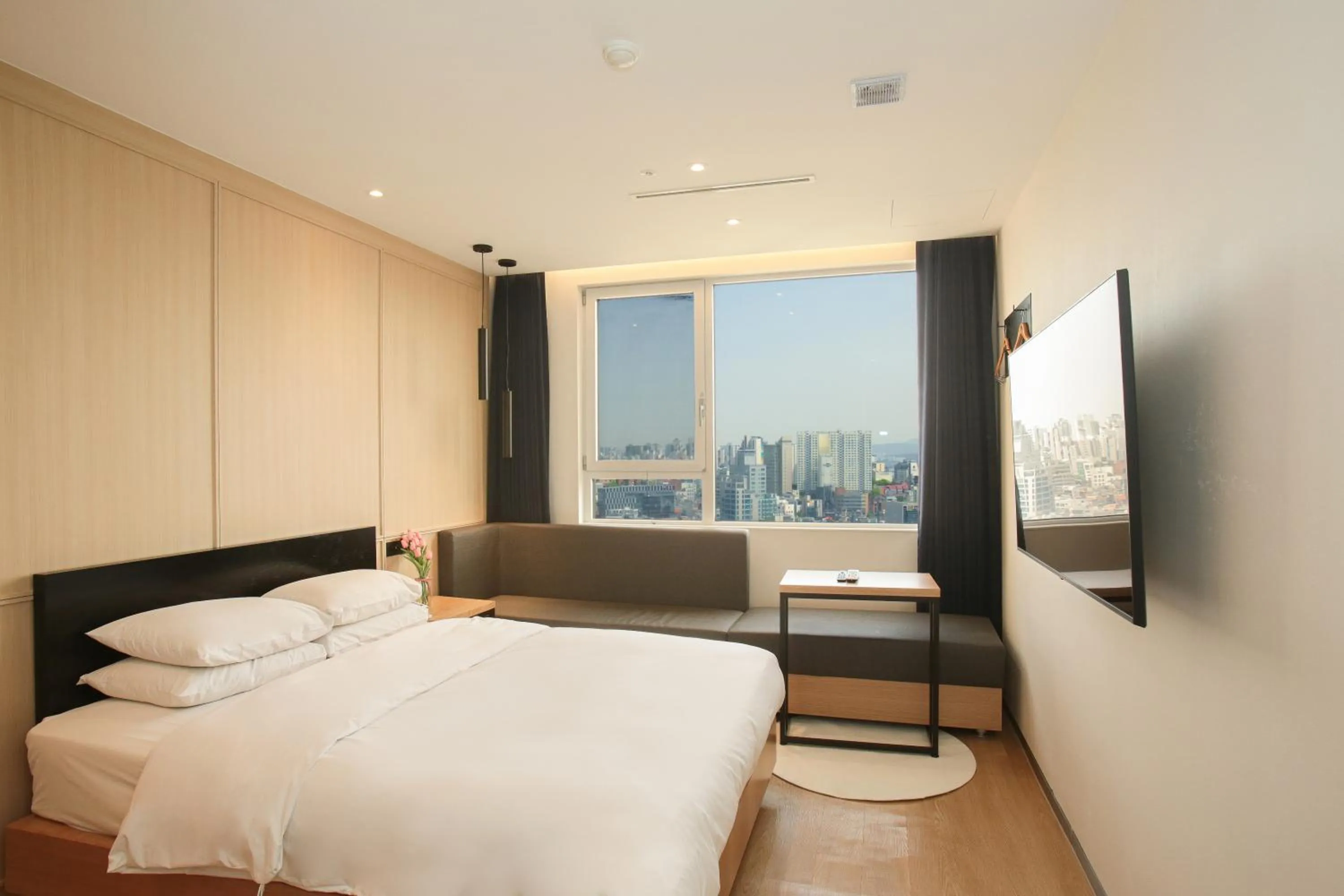 Bed in Hotel The Designers Hongdae