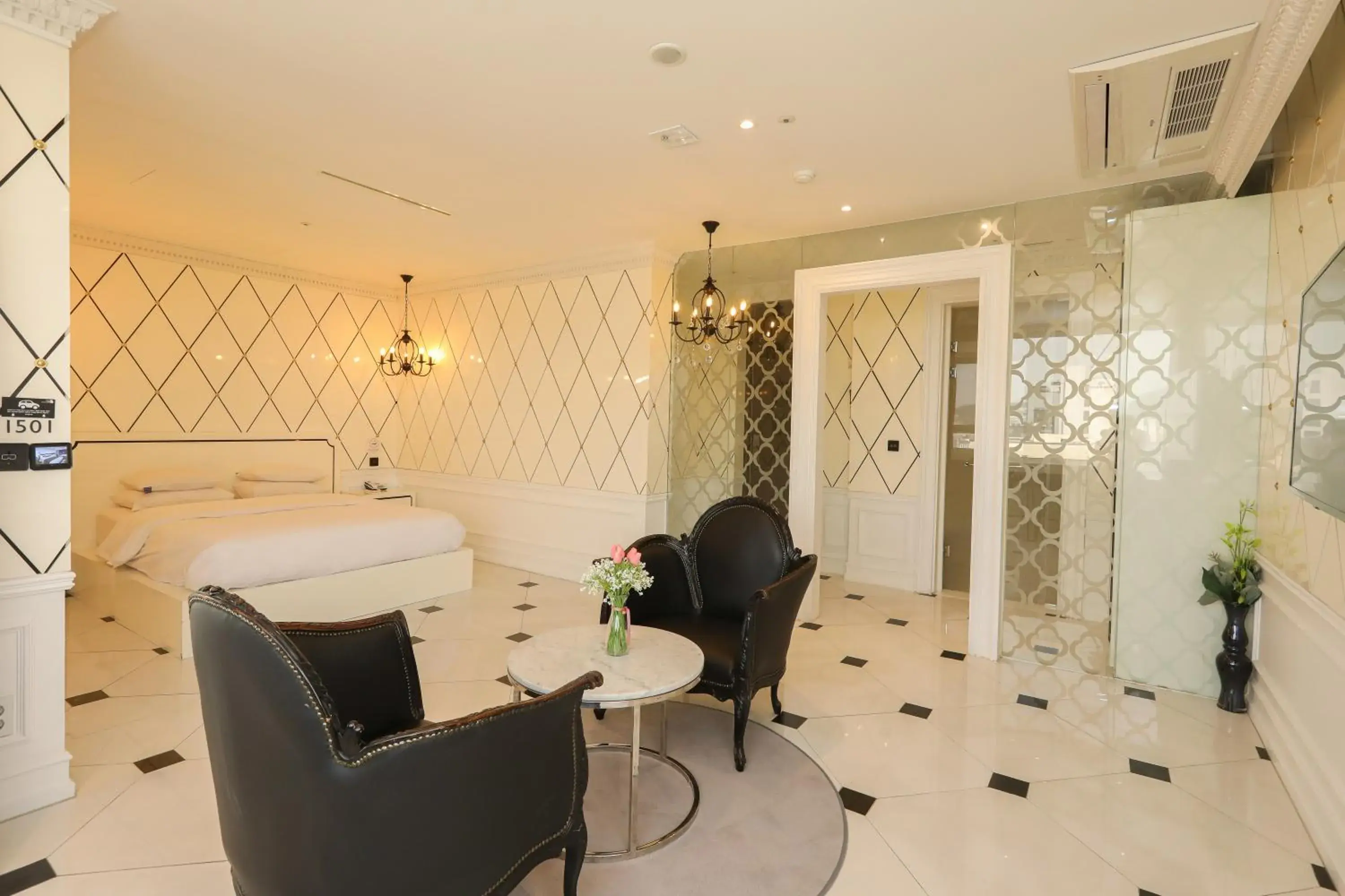 Bed in Hotel The Designers Hongdae Bed in Hotel The Designers Hongdae