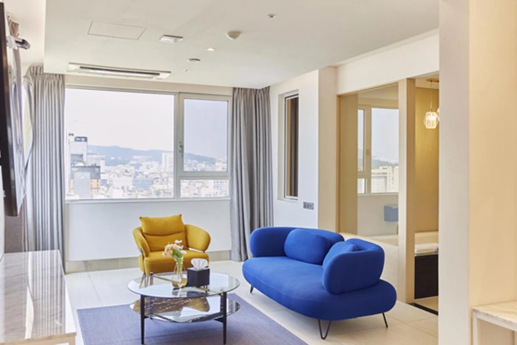 Living room in Hotel The Designers Hongdae