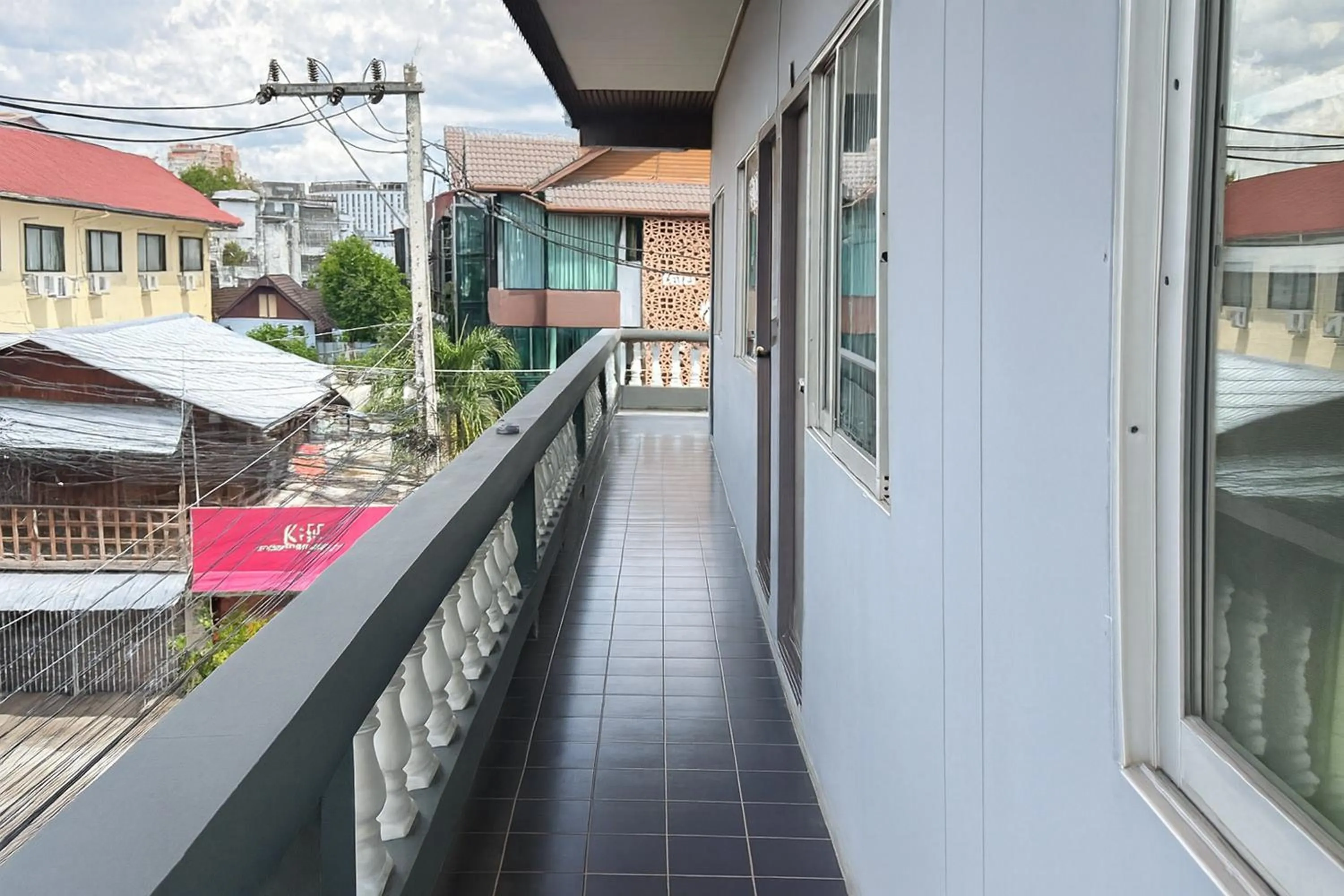 Balcony/Terrace in The Voyager Guesthouse