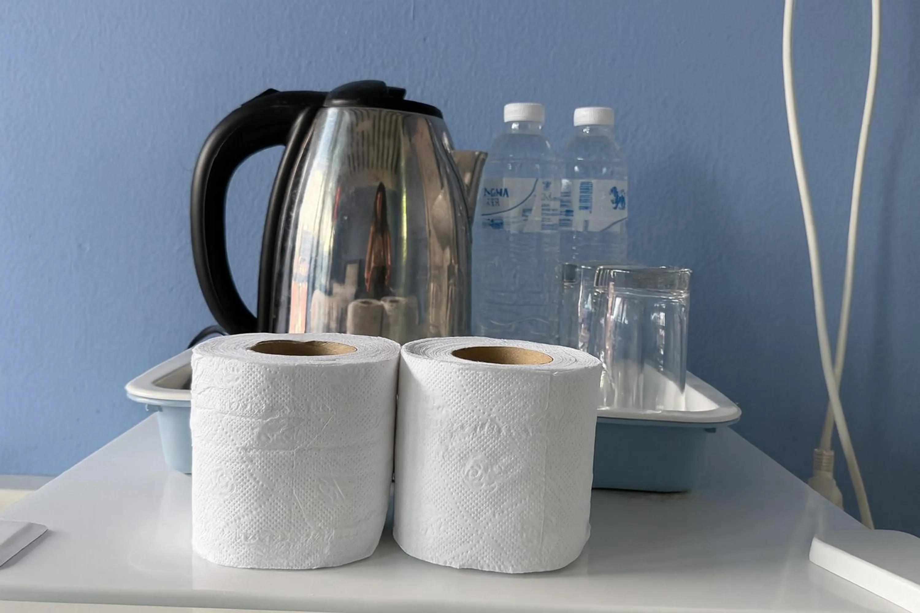 Coffee/tea facilities in The Voyager Guesthouse