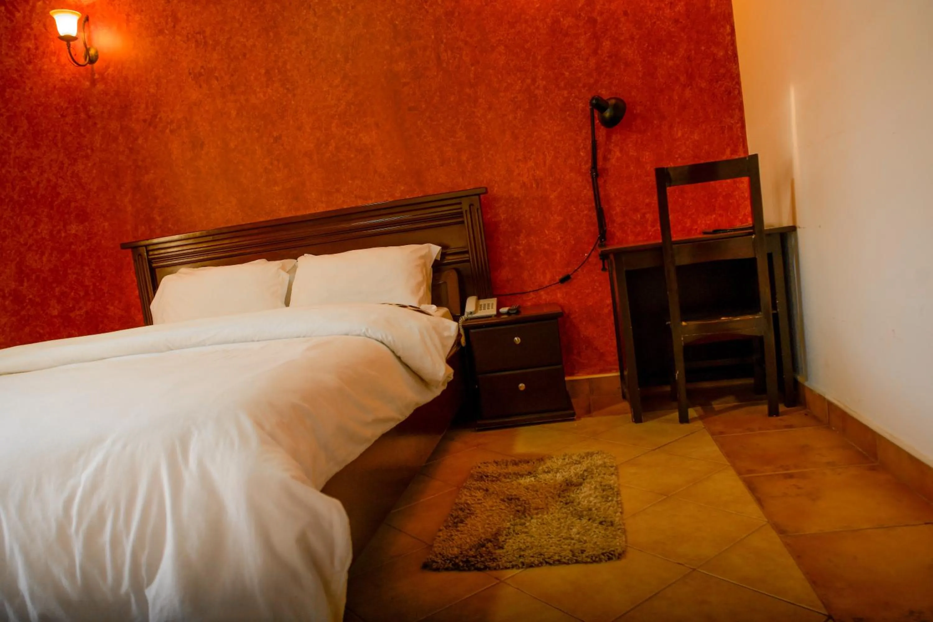 Bed in Samanene Hotel