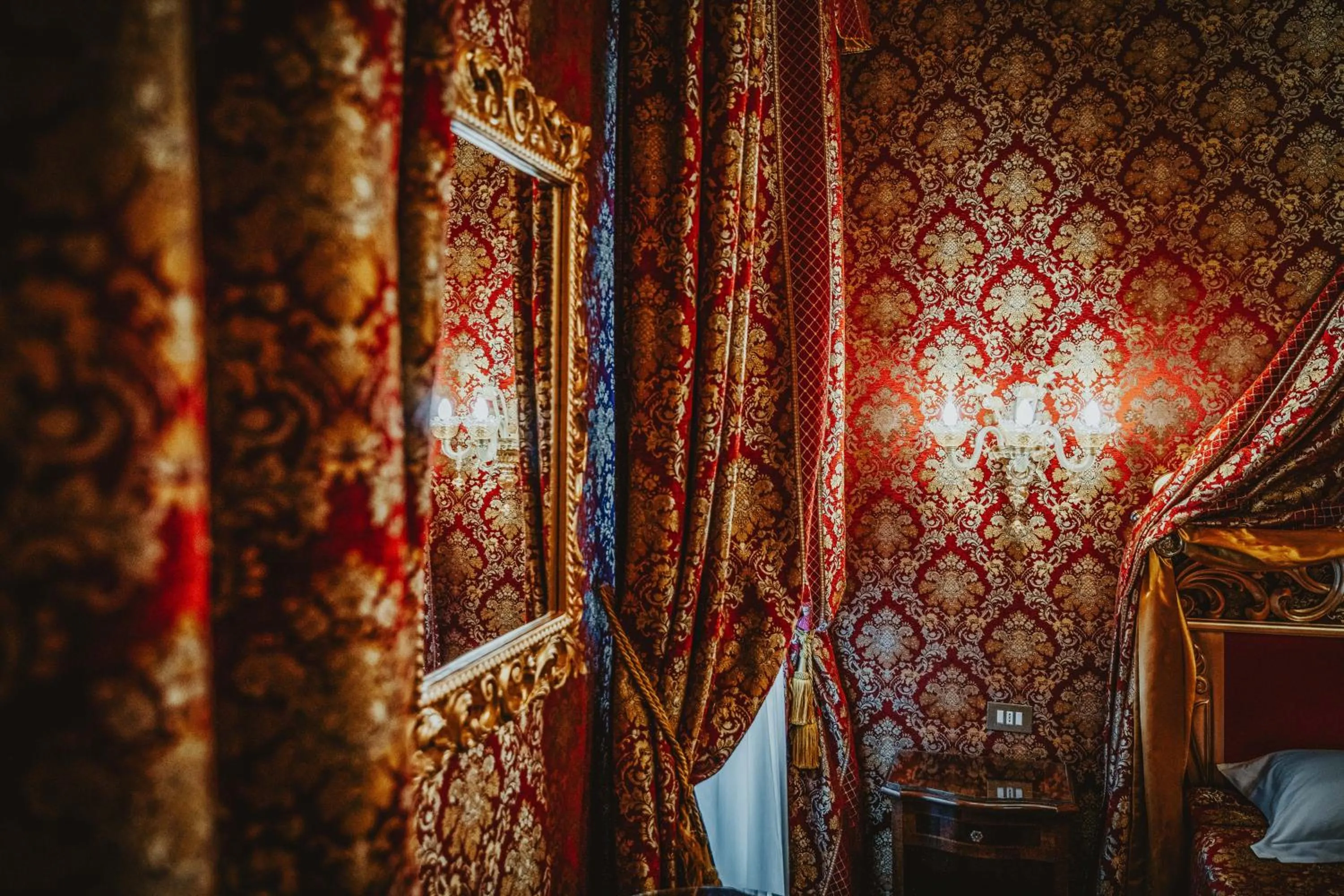 Bedroom, Bed in Hotel Giorgione