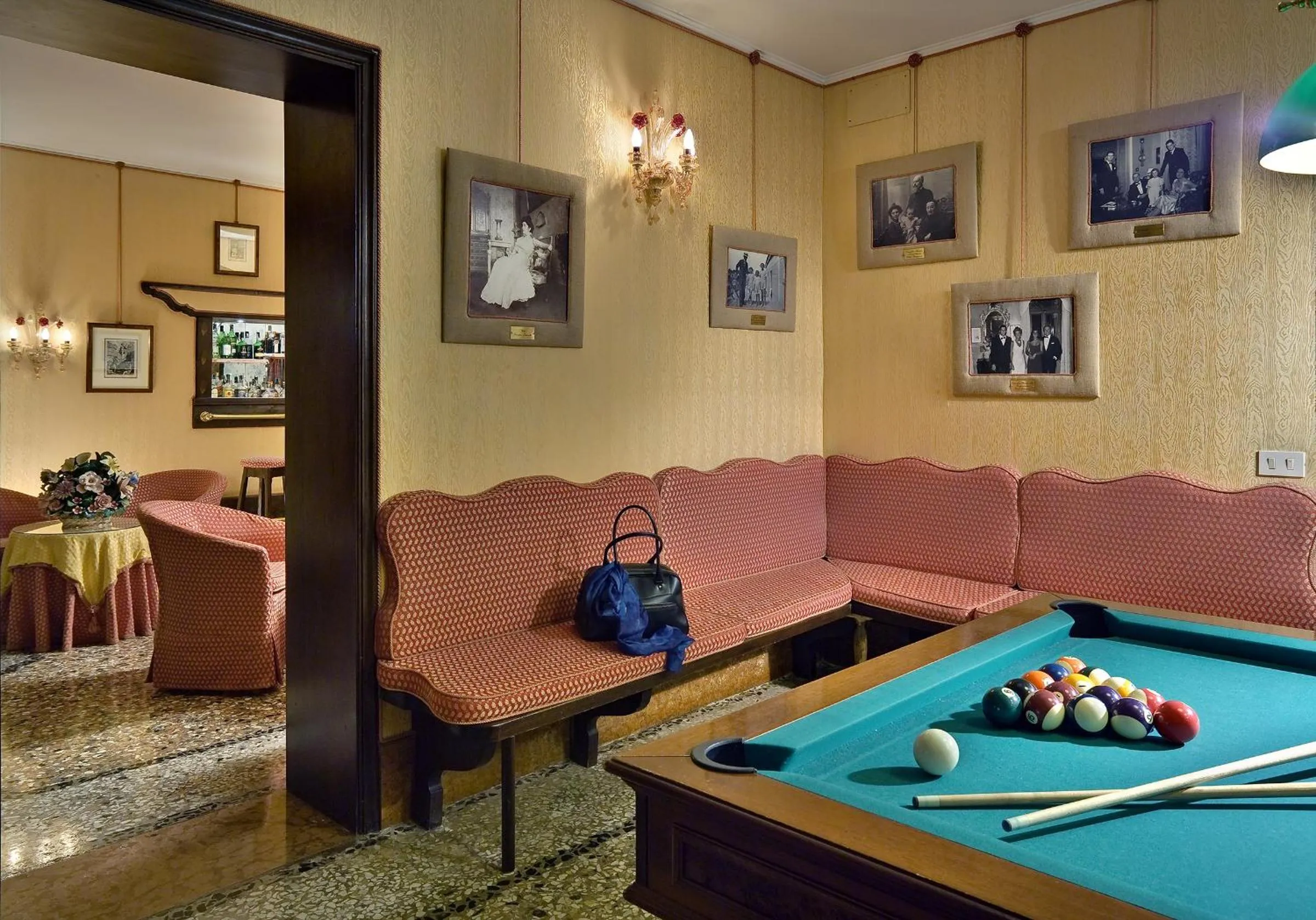 Billiard in Hotel Giorgione