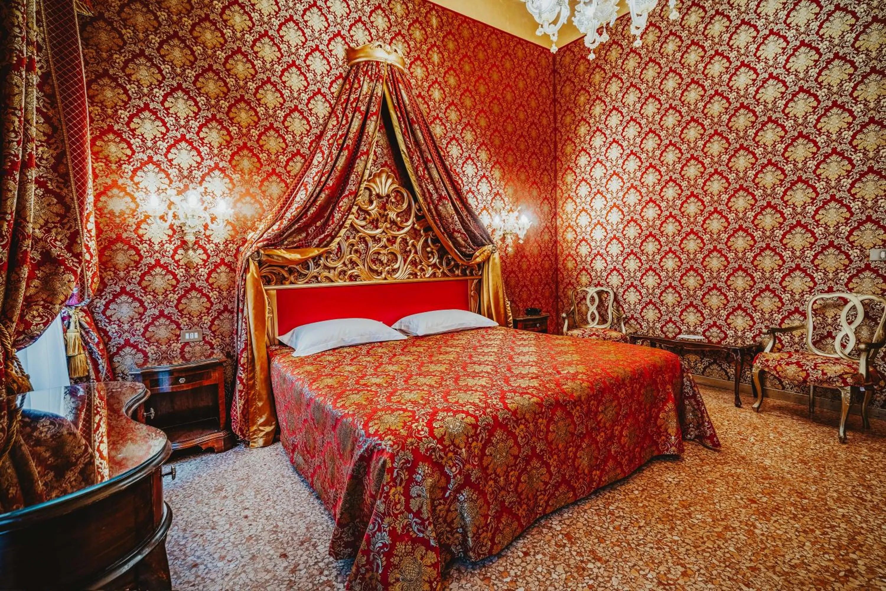 Bedroom, Bed in Hotel Giorgione