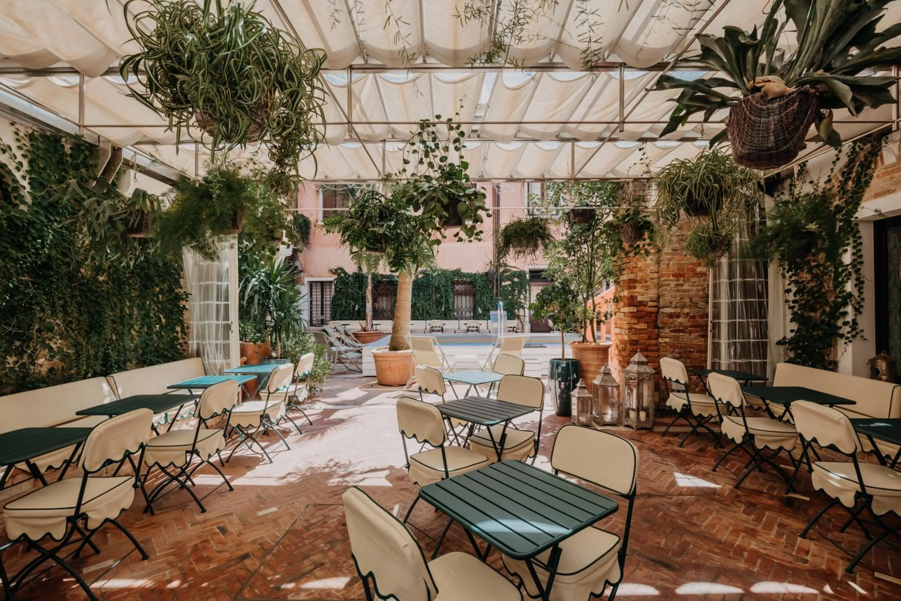 Patio in Hotel Giorgione