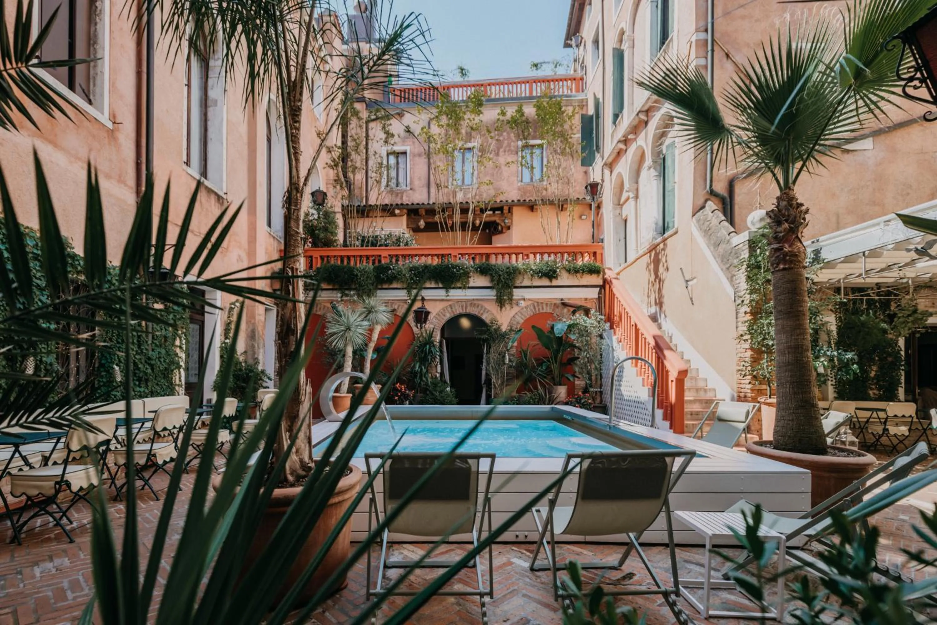 Garden in Hotel Giorgione