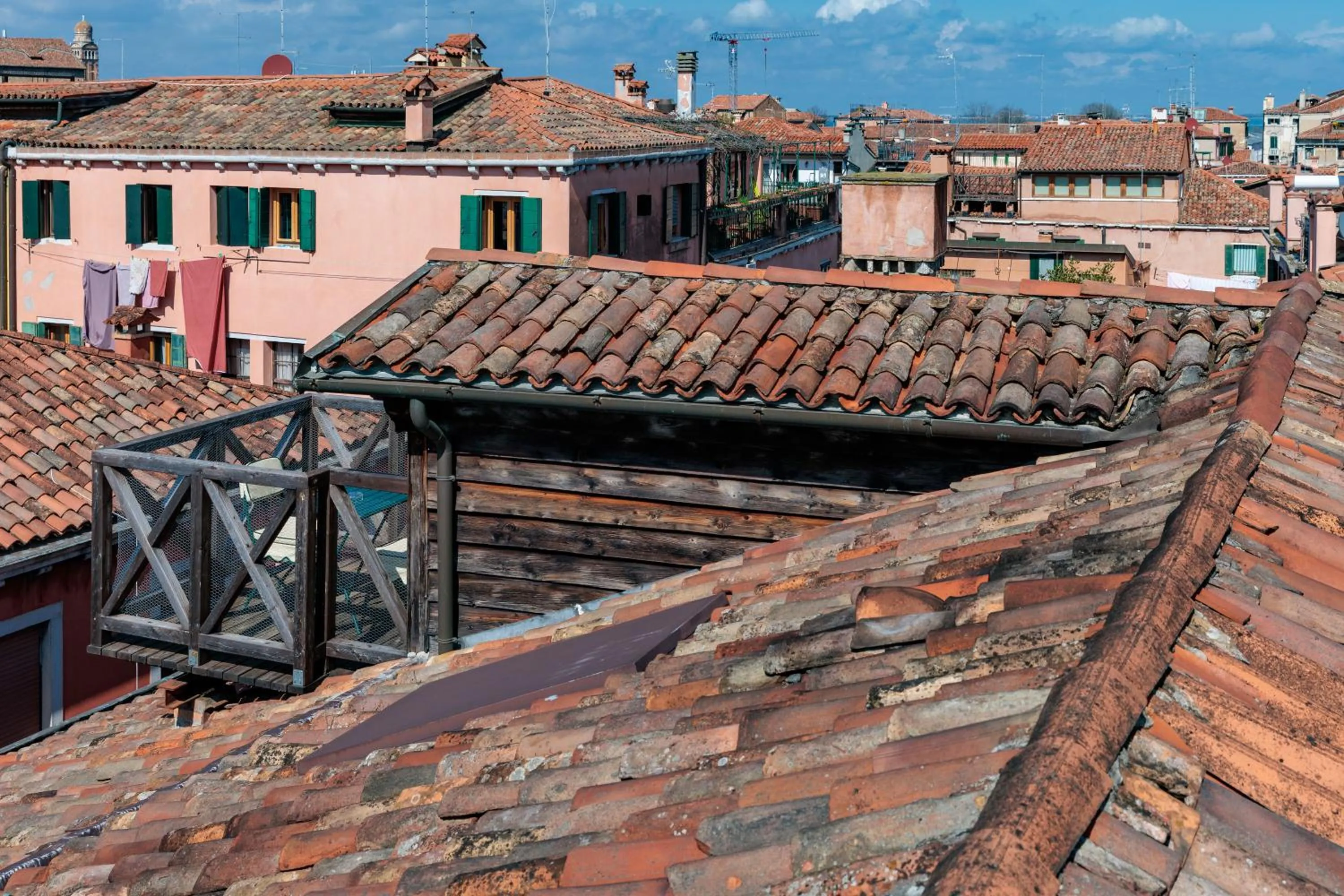 Balcony/Terrace in Hotel Giorgione