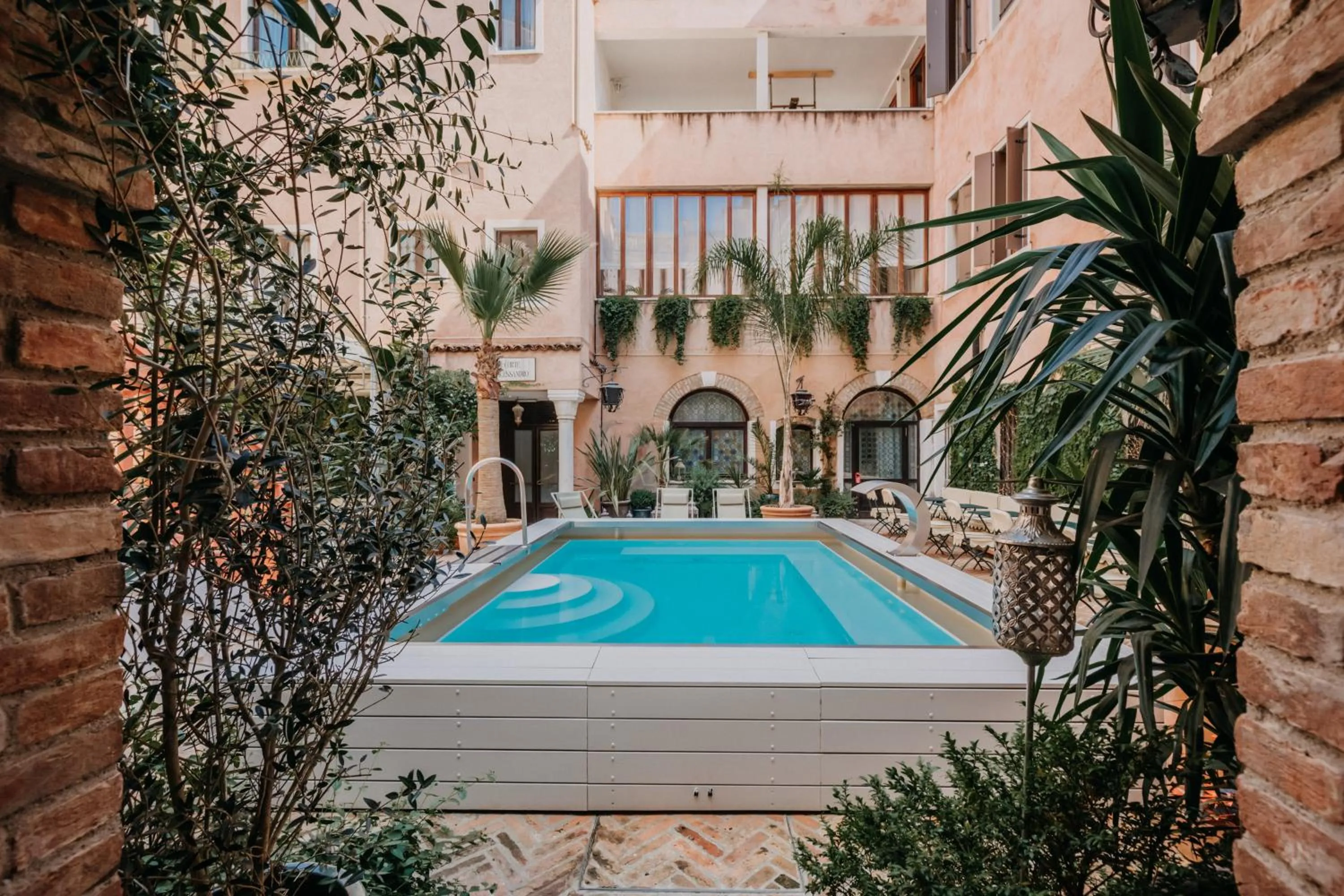 Garden in Hotel Giorgione