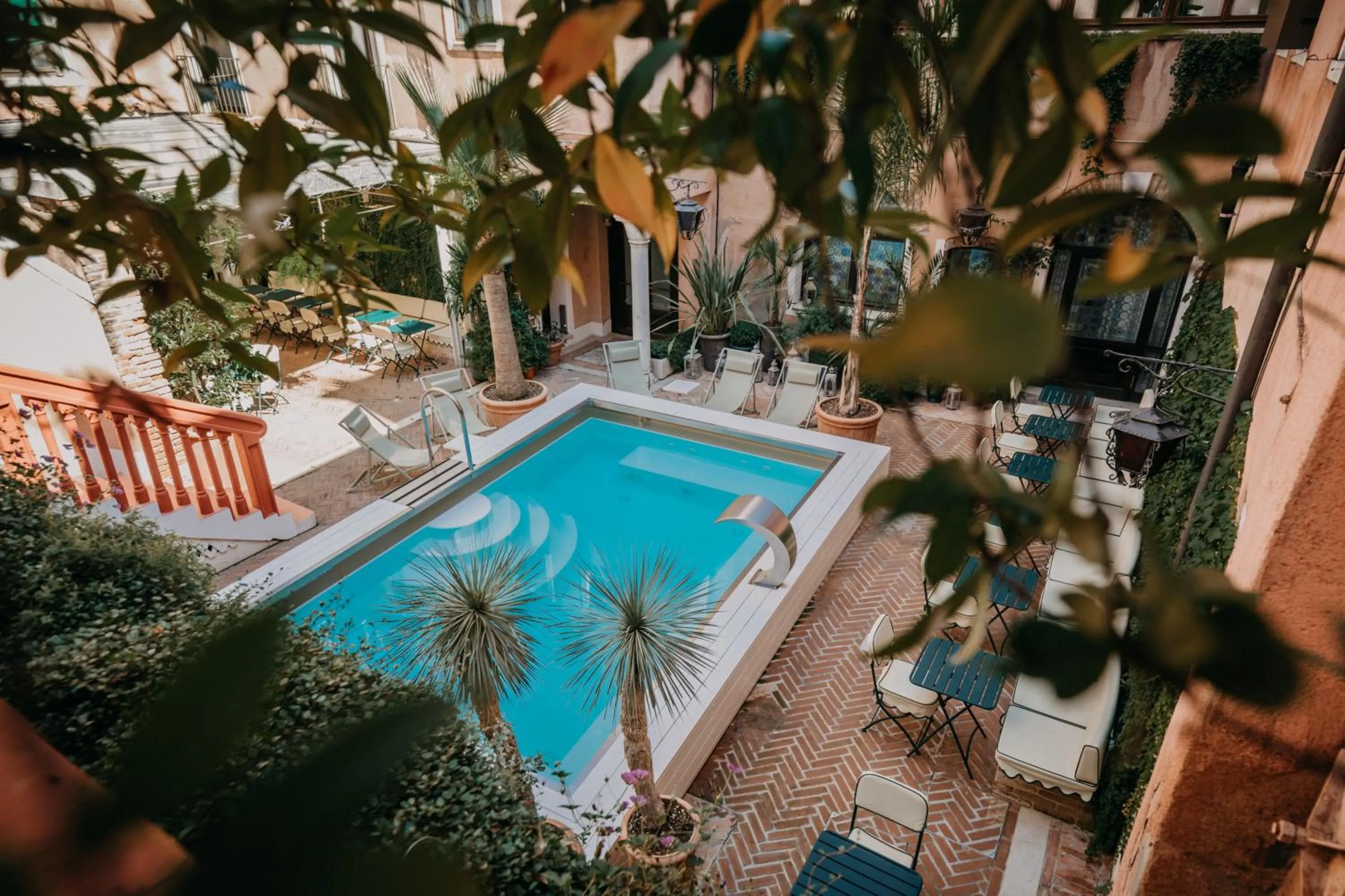 Garden in Hotel Giorgione