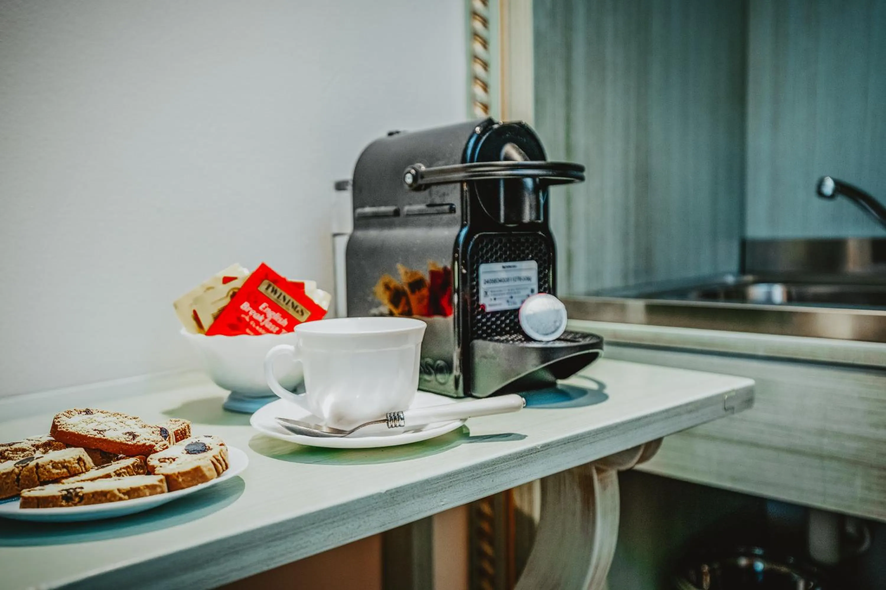 Coffee/tea facilities in Hotel Giorgione
