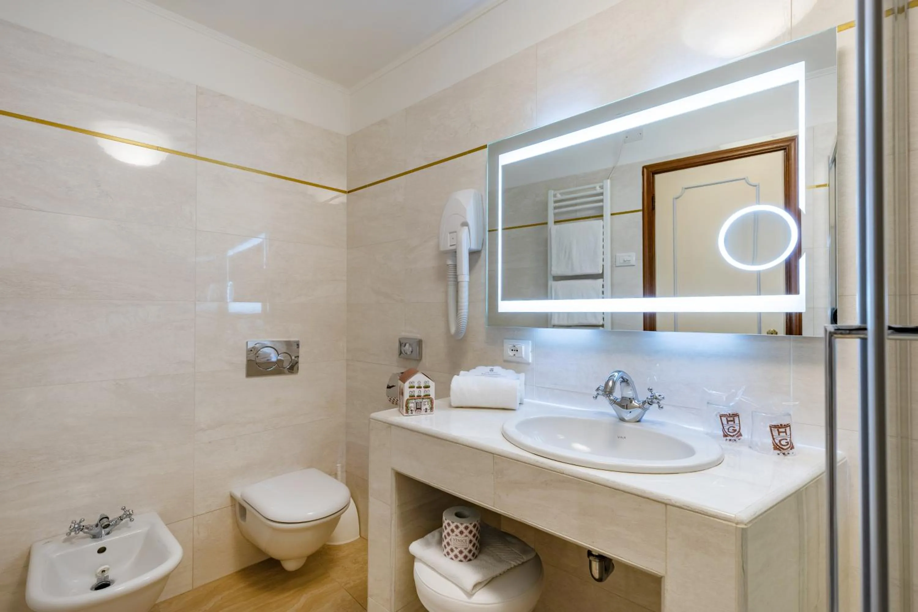 Bathroom in Hotel Giorgione