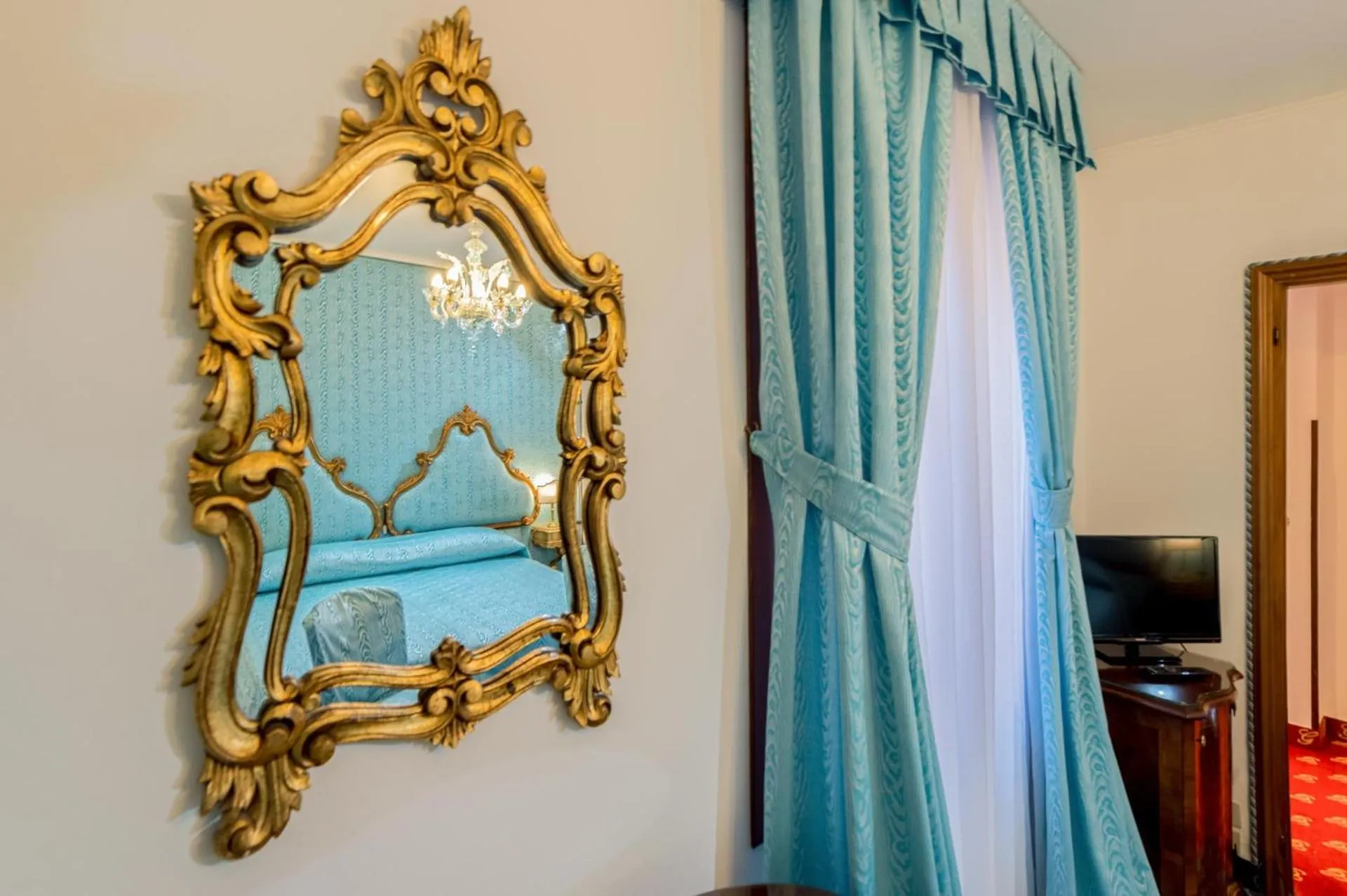 Bedroom in Hotel Giorgione