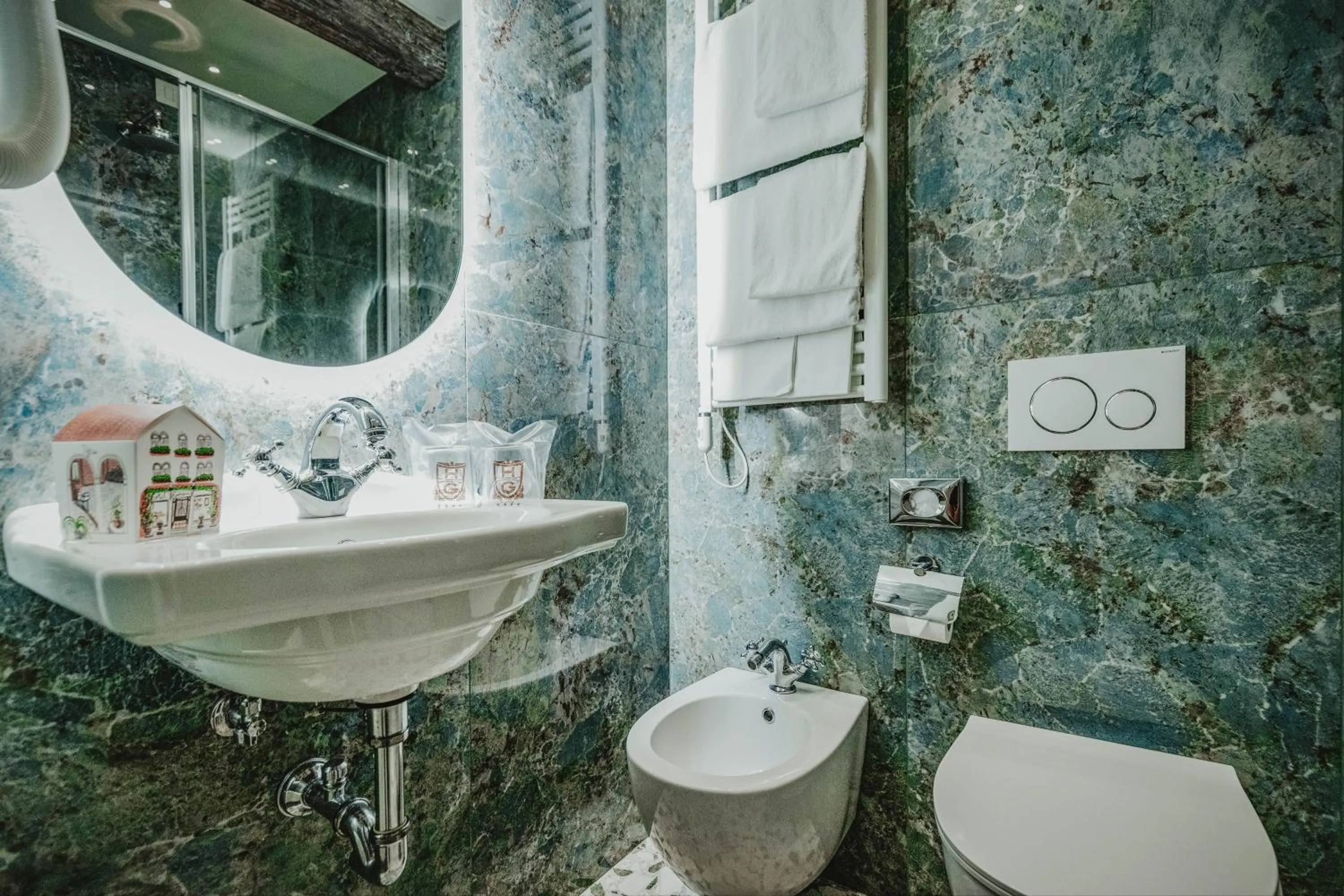 Bathroom in Hotel Giorgione