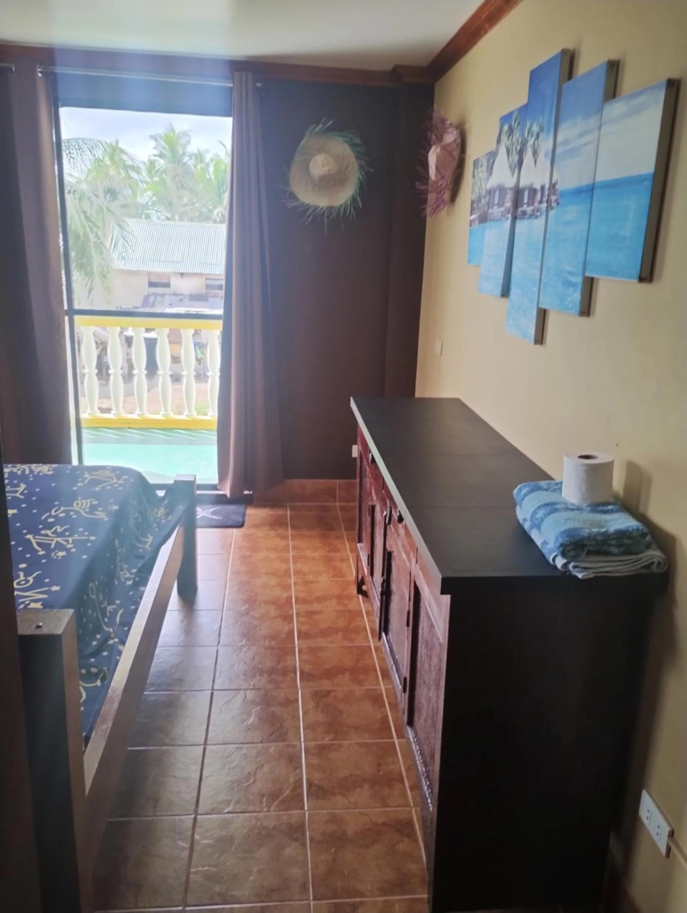 Bed in Sailfishbay Surf And Big Game Fishing Lodge