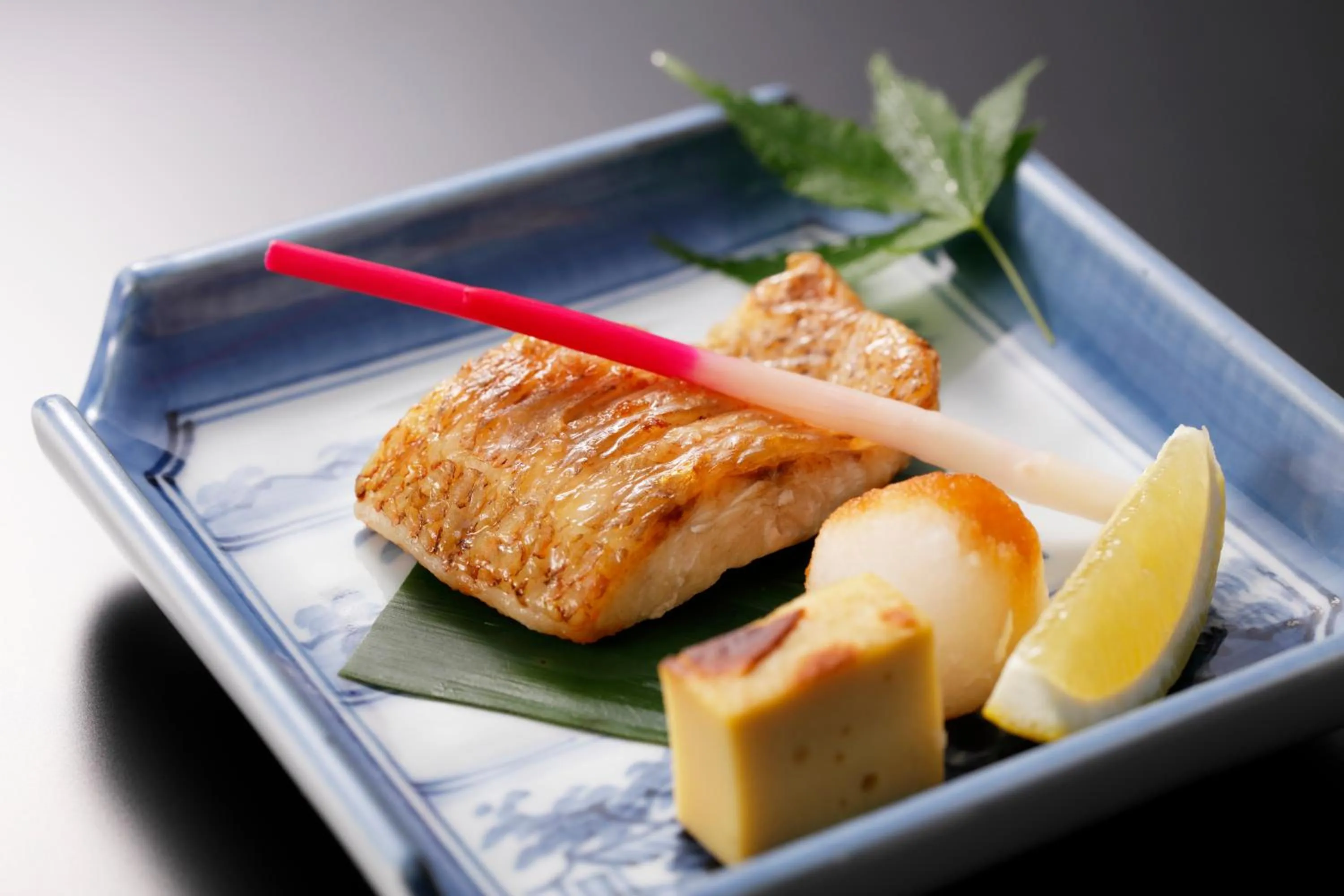 Food close-up in Kanazawa Hakuchoro Hotel Sanraku -Natural Hot Spring-