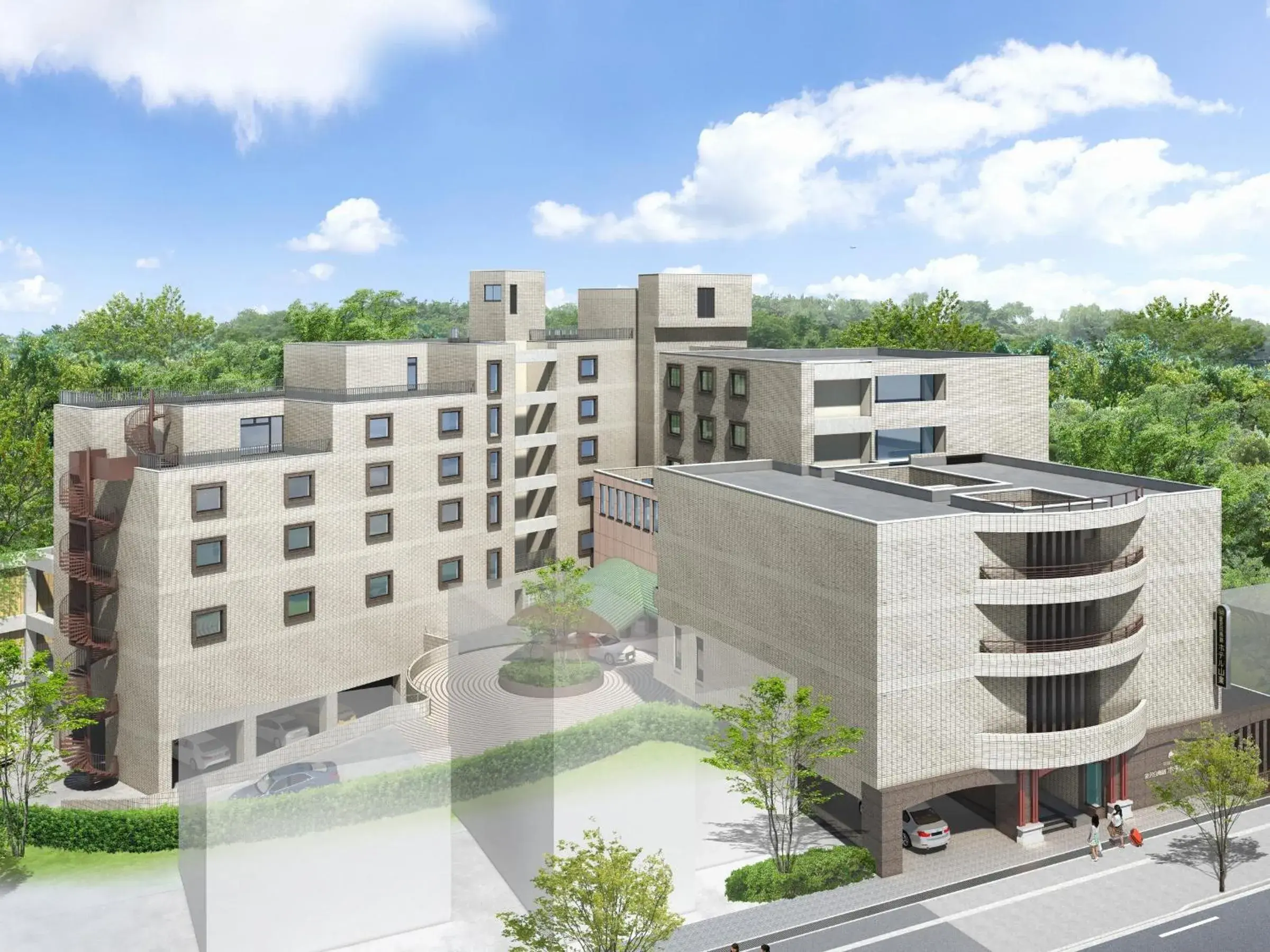 Facade/entrance in Kanazawa Hakuchoro Hotel Sanraku -Natural Hot Spring- Facade/entrance in Kanazawa Hakuchoro Hotel Sanraku -Natural Hot Spring-