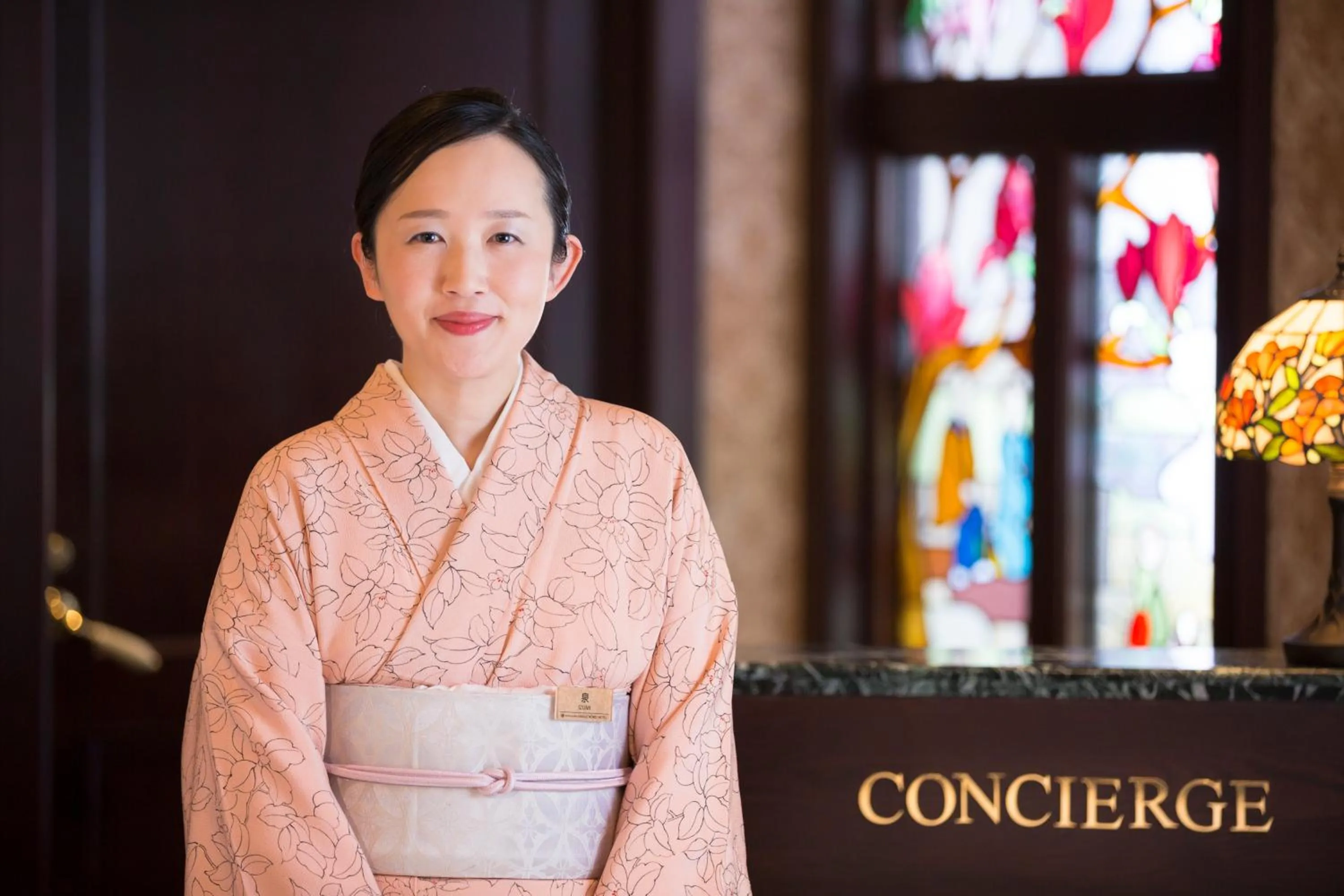 Staff in Kanazawa Hakuchoro Hotel Sanraku -Natural Hot Spring-
