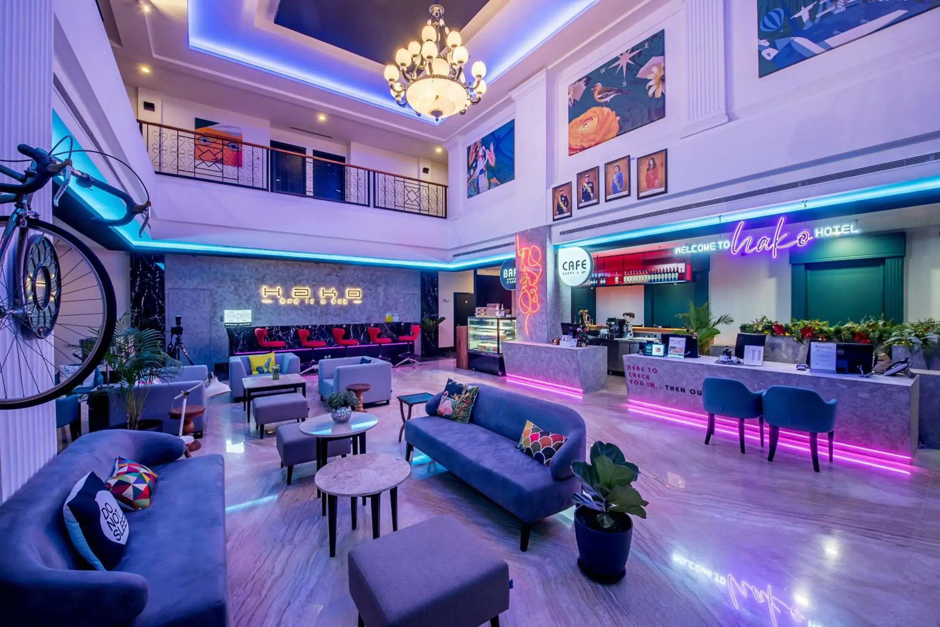 Lobby or reception in HAKO HOTEL JBCC Lobby or reception in HAKO HOTEL JBCC