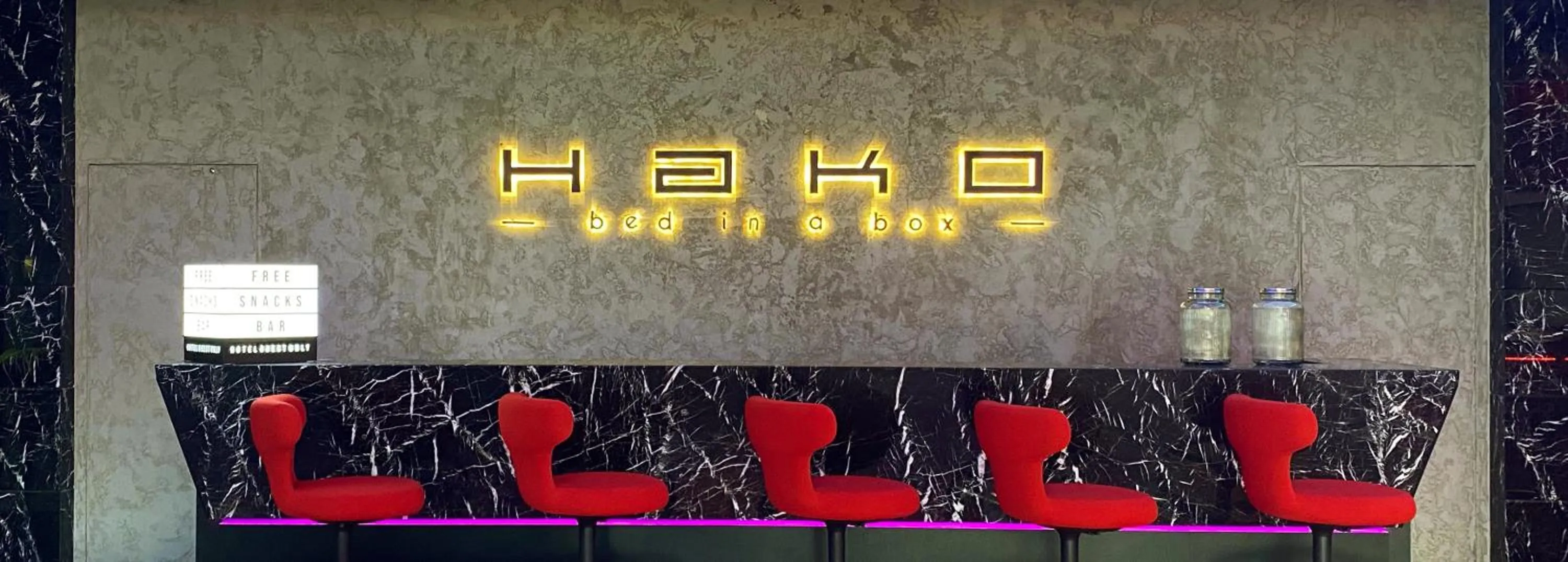 Property logo or sign in HAKO HOTEL JBCC